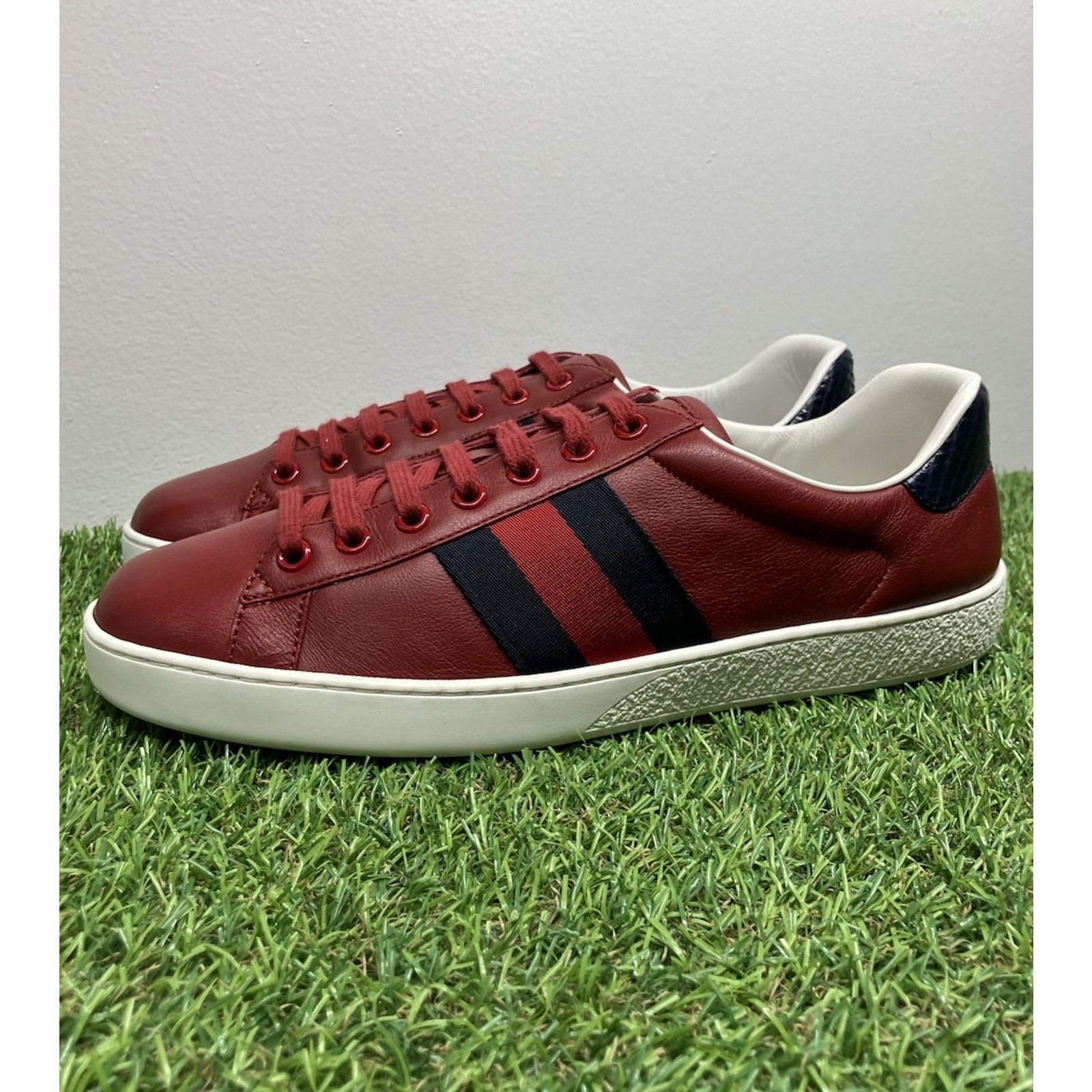 Gucci Gucci Ace ' Red ' | EXCELLENT CONDITION! Size US 7.5 / EU 40-41 - 1 Thumbnail