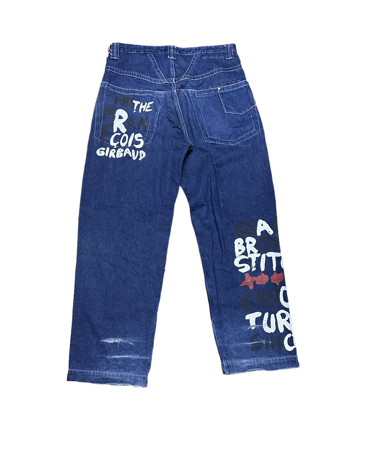 Marithe + Francois Girbaud Marithe Francois girbaud Baggy denim pants Size US 38 / EU 54 - 1 Thumbnail