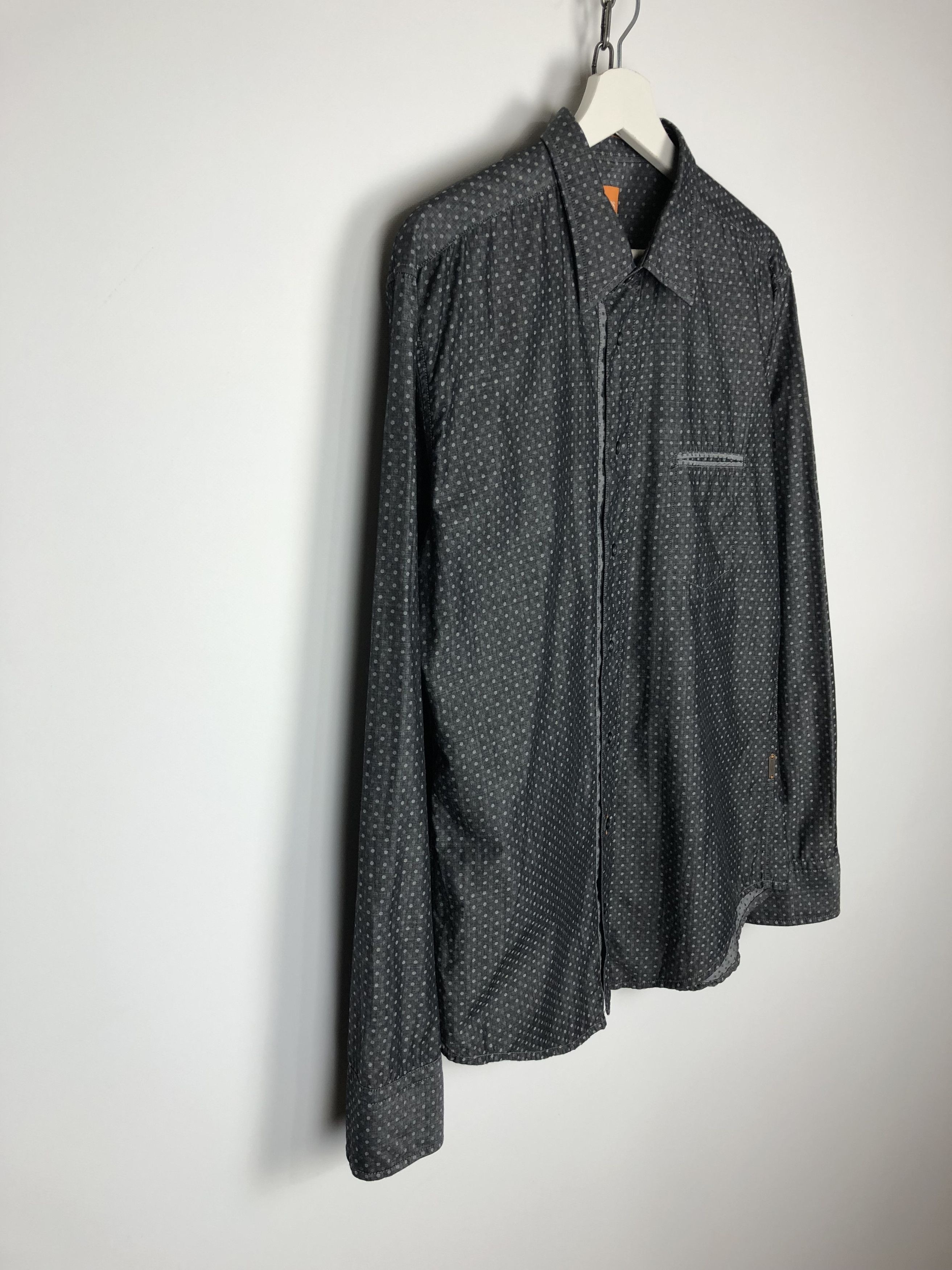 Hugo Hugo Boss Orange Shirt Gray size L Size US L / EU 52-54 / 3 - 5 Thumbnail
