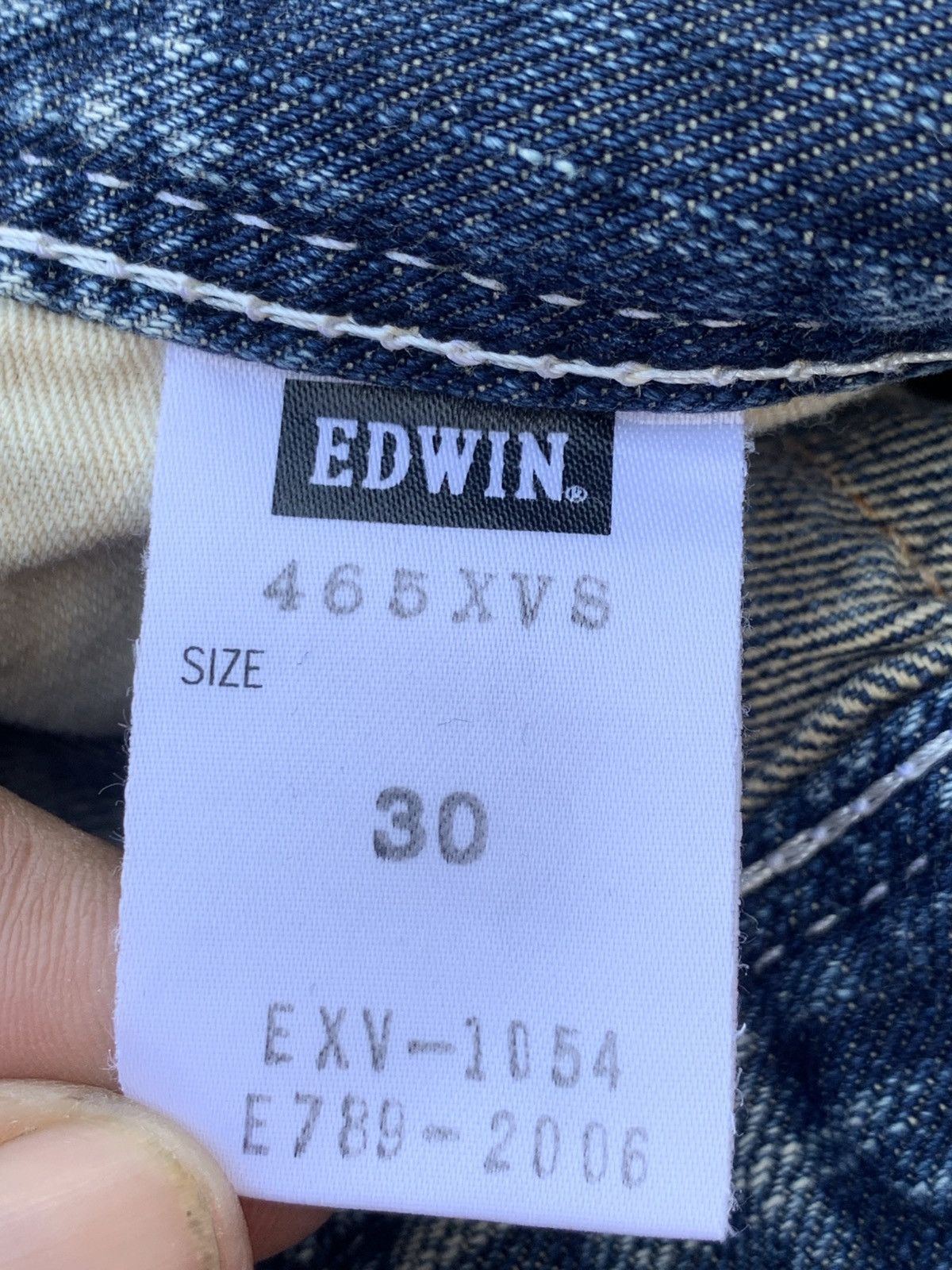 Edwin Edwin XV Exclusive Vintage Baggy Denim Wide Leg Jeans (26) Size US 30 / EU 46 - 8 Thumbnail