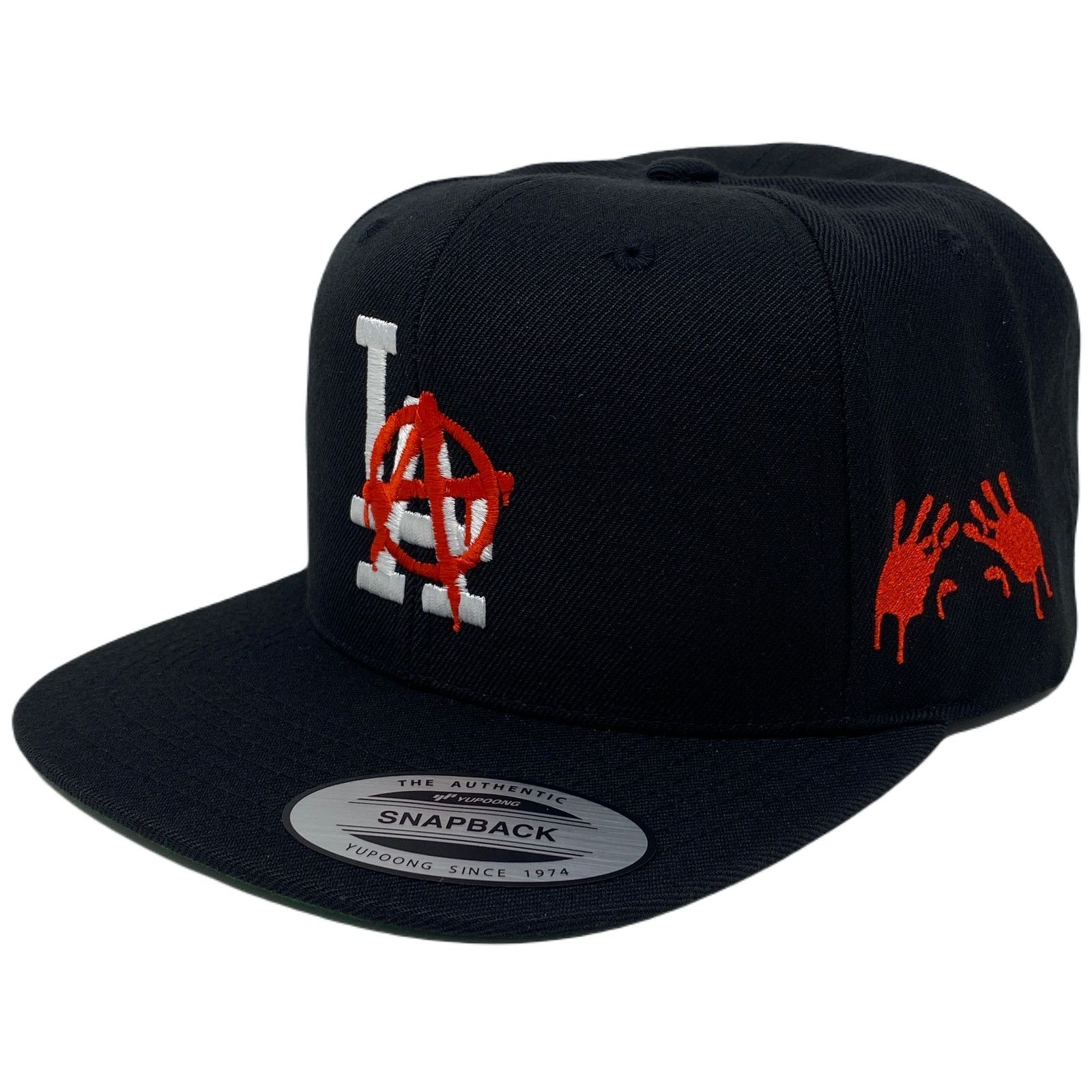 Other Los Angeles LA Anarchy Bloody Hands Snapback Hat Size ONE SIZE - 3 Thumbnail