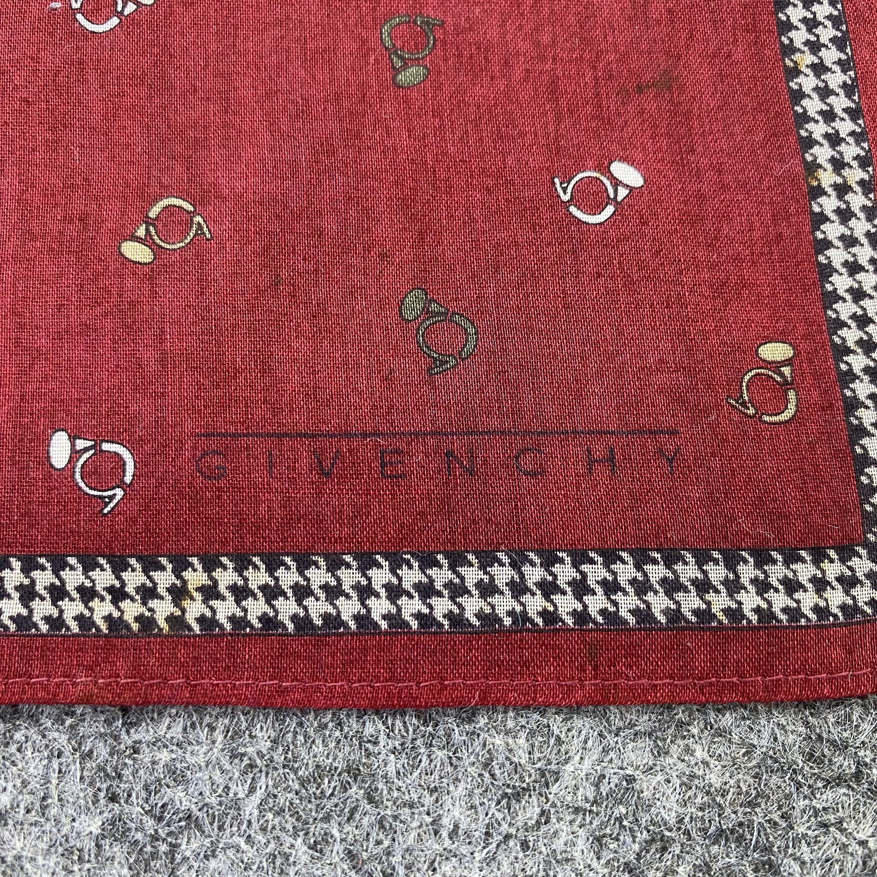 Givenchy Givenchy Handkerchief / Bandana / Neckerchief-B2361 Size ONE SIZE - 7 Thumbnail