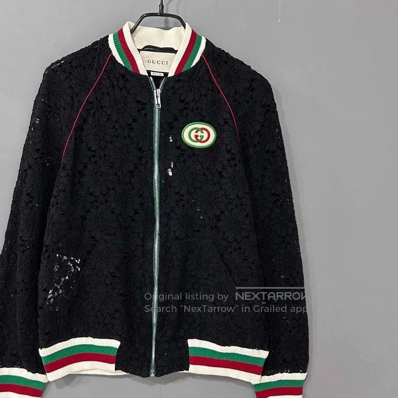 Gucci Gucci Lace hollow zipper jacket Size M / US 6-8 / IT 42-44 - 2 Thumbnail
