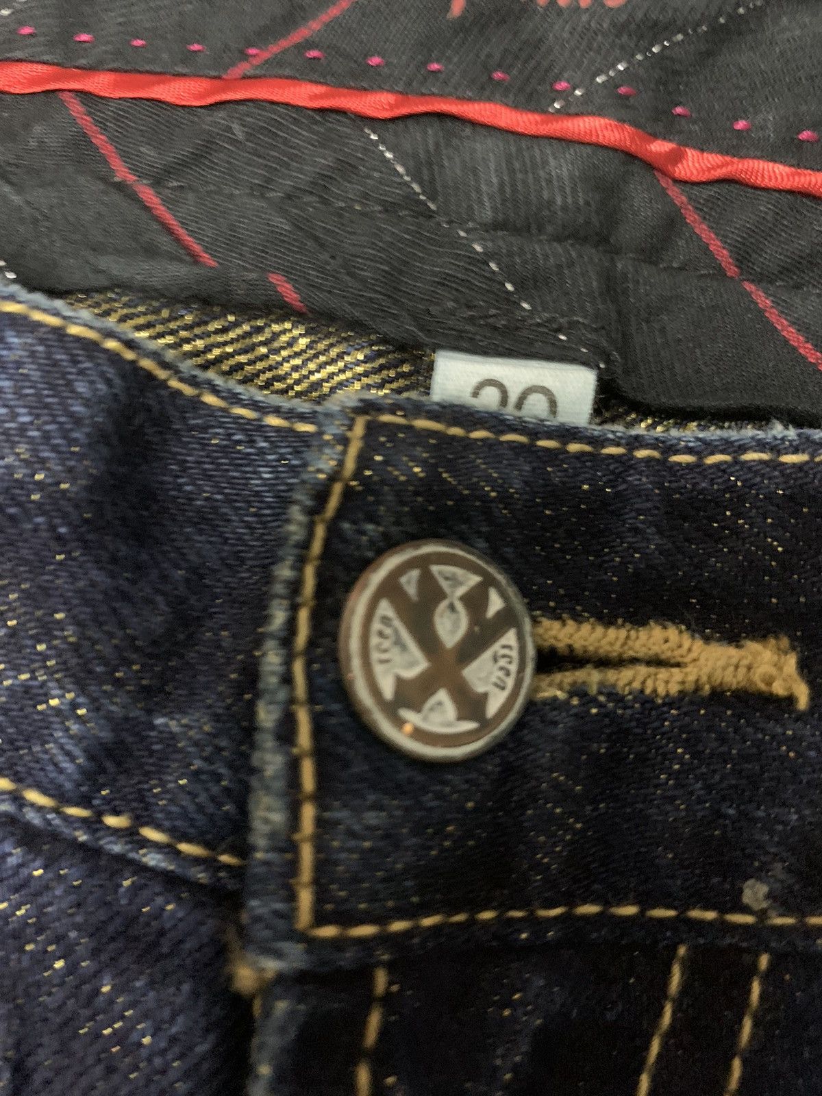 Japanese Brand × Roen Reon Mastermind x bobson Skull Jeans Size US 31 - 19 Thumbnail