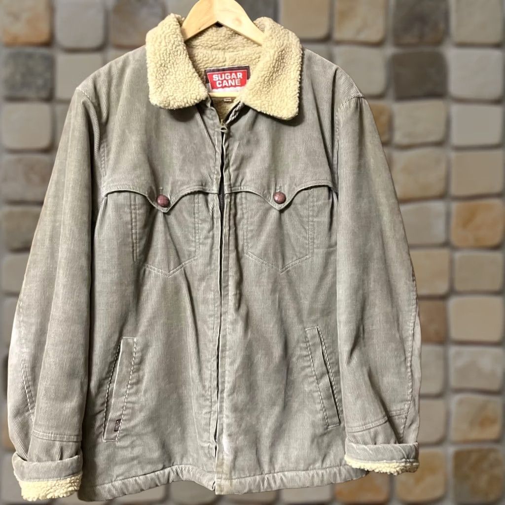 Sugar Cane Sugar Cane Fleece Jacket Beige Size M Men Size US M / EU 48-50 / 2 - 1 Thumbnail