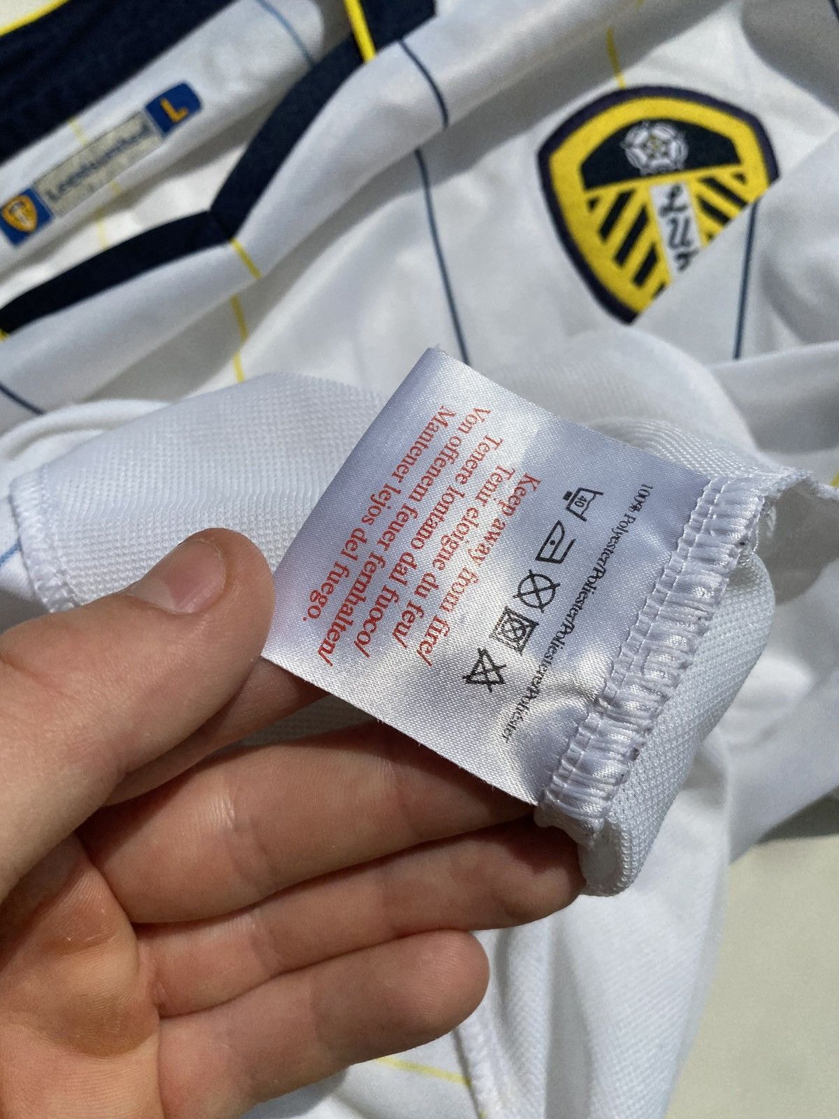 Other Rare Leeds United Admiral Whyte Mackay Jersey 2003-04 White Size US L / EU 52-54 / 3 - 7 Thumbnail