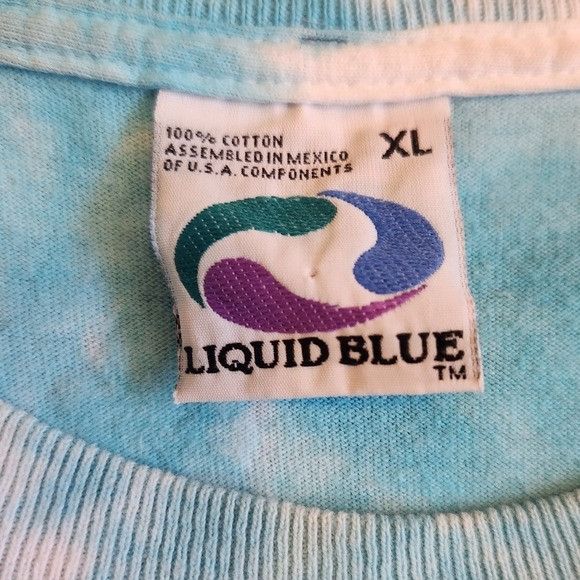 Liquid Blue Vintage 93 Grateful Dead Greg Genrich Songs To Fill The Air Size US XL / EU 56 / 4 - 4 Thumbnail