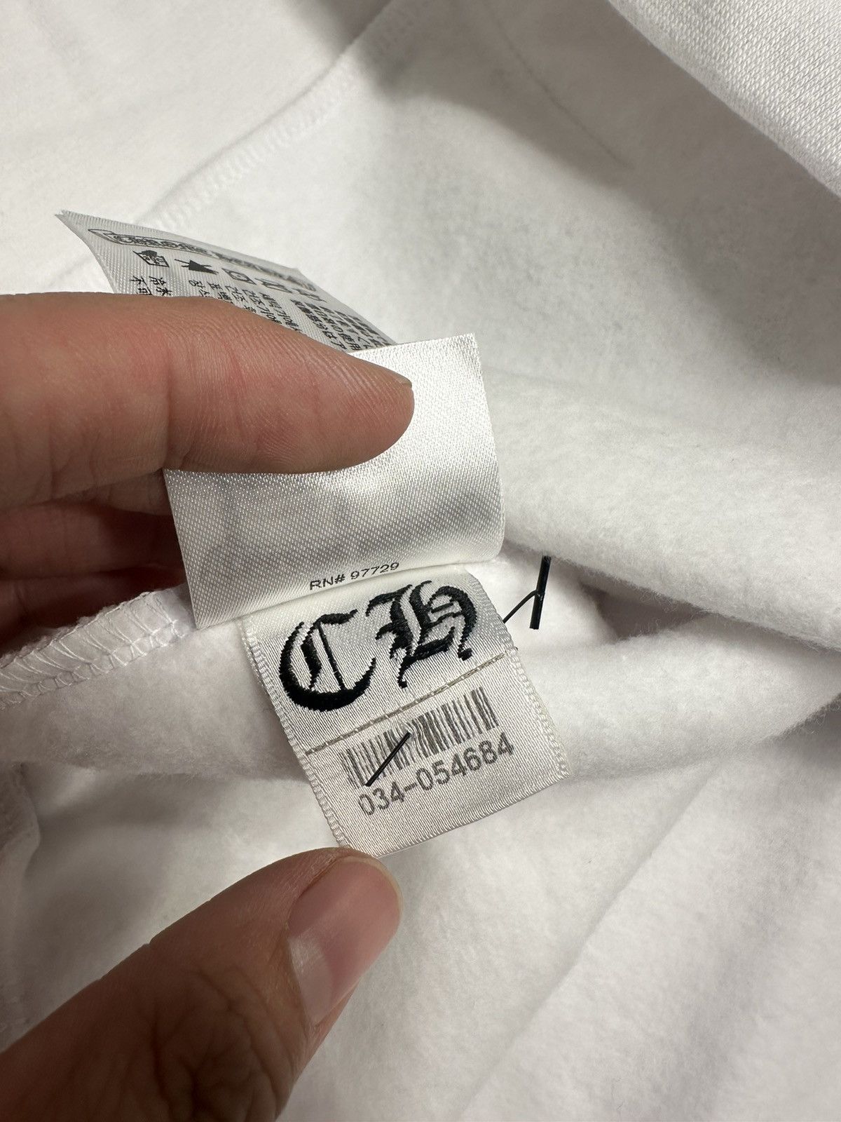 Chrome Hearts 🔥Chrome Hearts Thermal Zip-up Hoodie🔥 Size US XXL / EU 58 / 5 - 11 Thumbnail