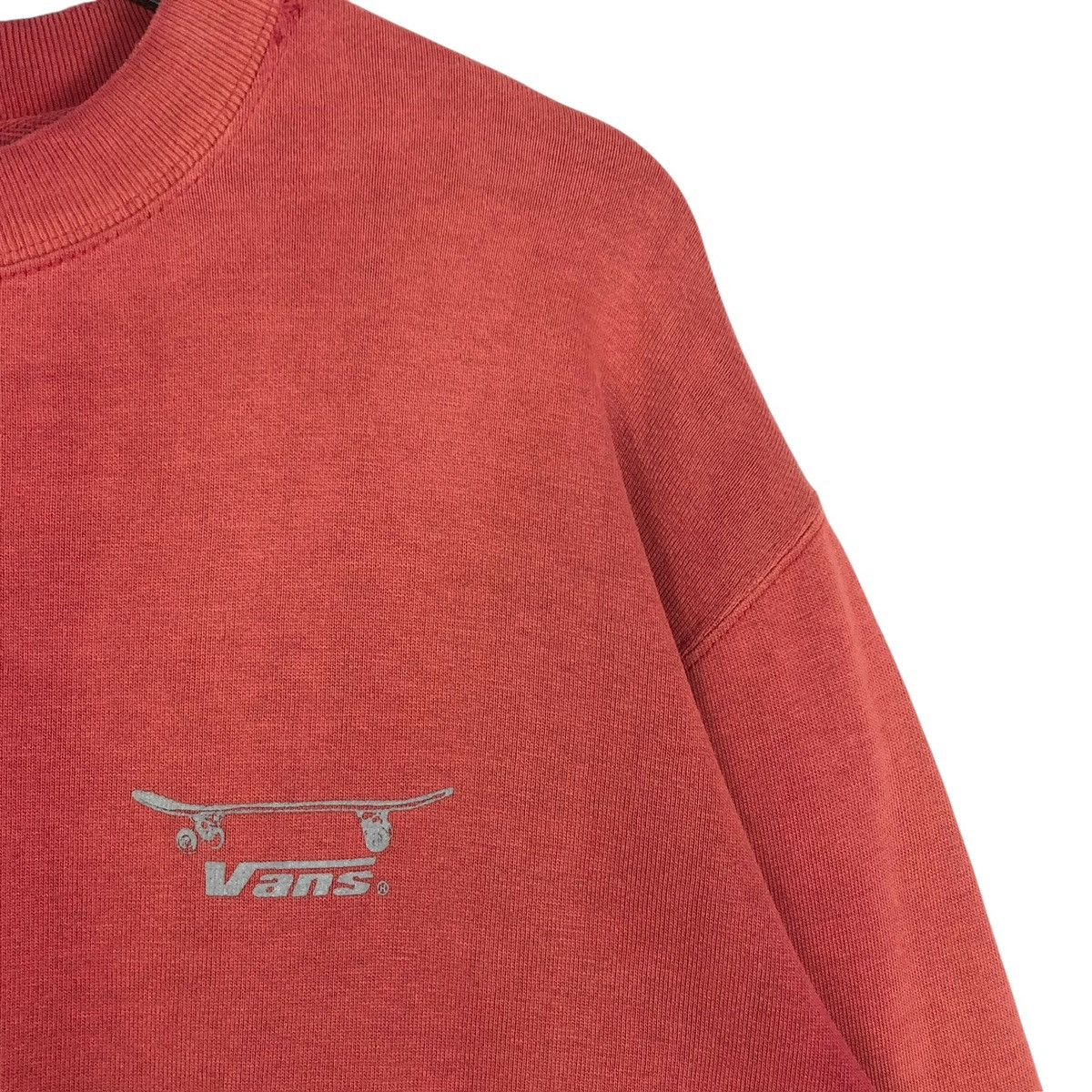 Vans Vintage 90s Vans Skateboard Brand Sweatshirt Sun Faded Size US M / EU 48-50 / 2 - 9 Thumbnail