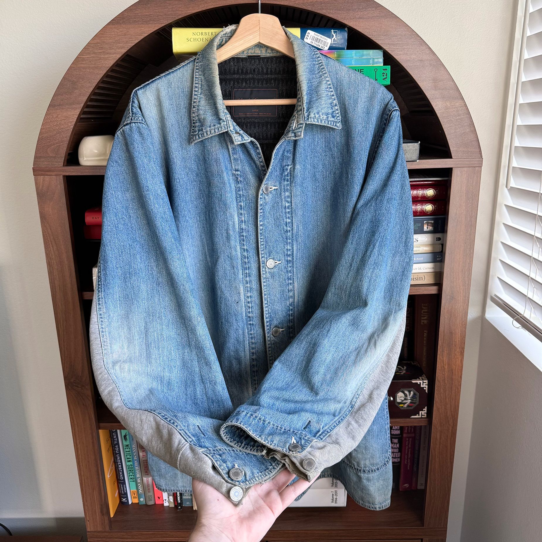 Undercover AW03 Paper Doll Hybrid Reconstructed Denim Chore Jacket Size US L / EU 52-54 / 3 - 7 Thumbnail