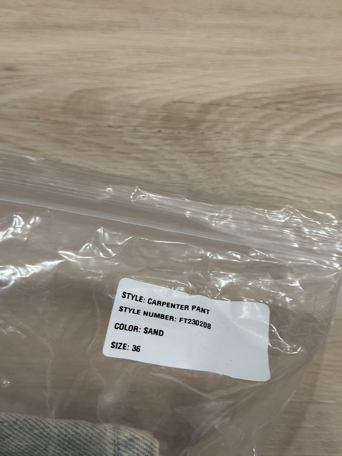 Fuck The Population FTP Frayed Denim Logo Carpenter Jeans Size US 36 / EU 52 - 9 Thumbnail