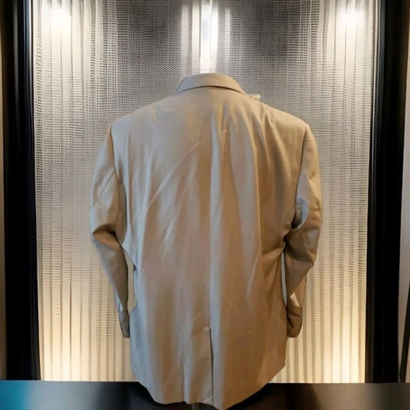 J.Hilburn J. Hilburn 47 HB Wool Two Button Sport Coat Blazer Jacket Size 46L - 2 Thumbnail