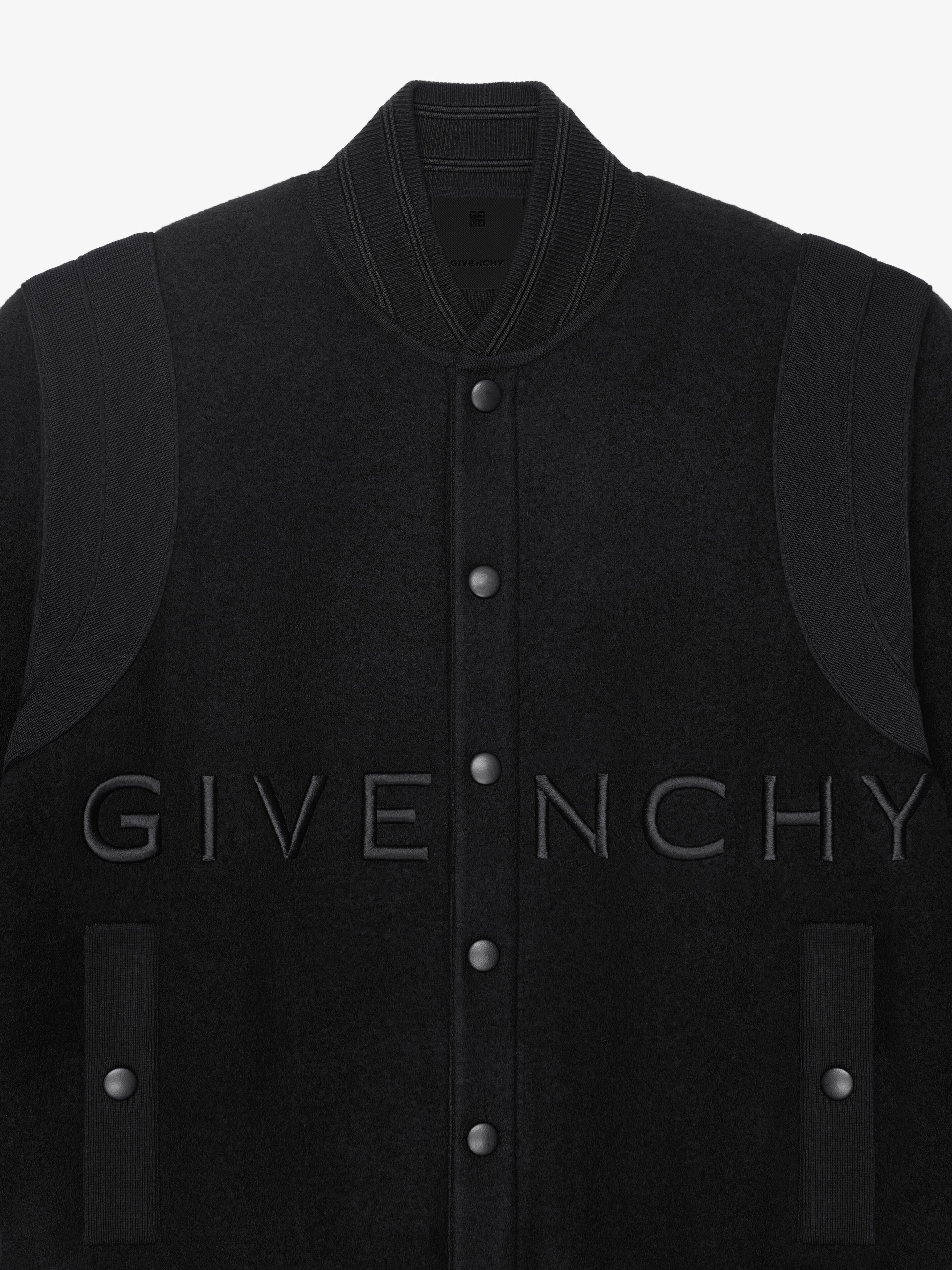 Givenchy o1srvl11e0725 Varsity Jacket in Black Size US XS / EU 42 / 0 - 3 Thumbnail