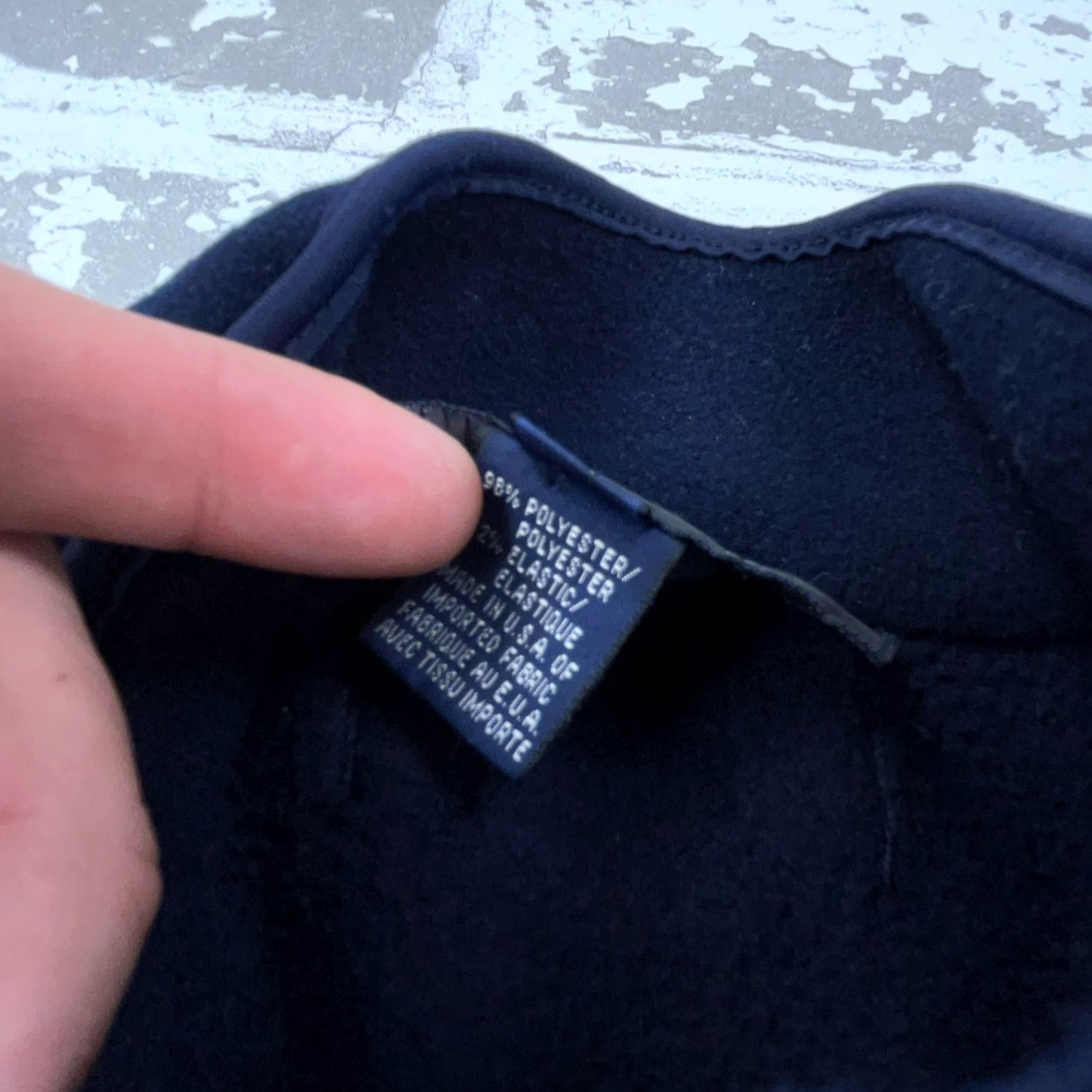 Ralph Lauren VINTAGE Ralph Lauren Vest Men M Navy Blue Fleece Zip Mock Neck Cotton Polyester Jacket Polo Golf Size US M / EU 48-50 / 2 - 6 Thumbnail
