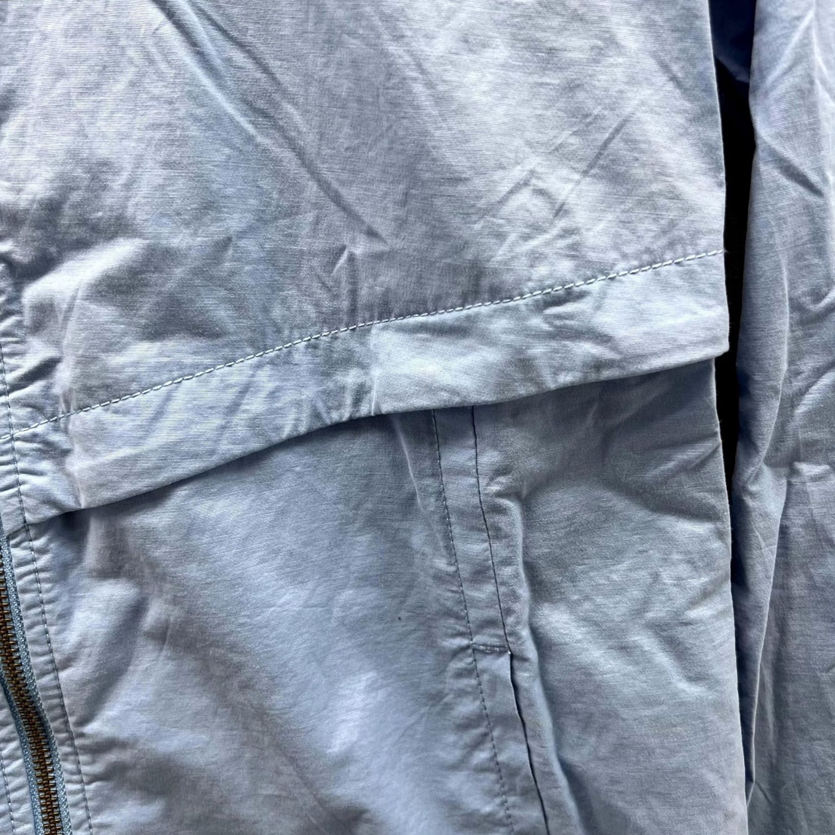 Vintage Columbia Jacket Men Medium Adult Blue Full Zip Hoodie Cotton Nylon Windbreaker Jacket Hoodie Size US M / EU 48-50 / 2 - 6 Thumbnail