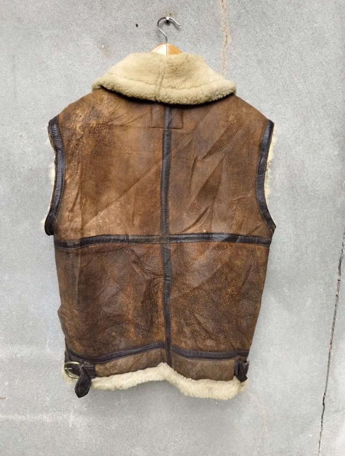 Schott Schott B-3 Flight Jacket Sleeveless Size US XS / EU 42 / 0 - 9 Thumbnail