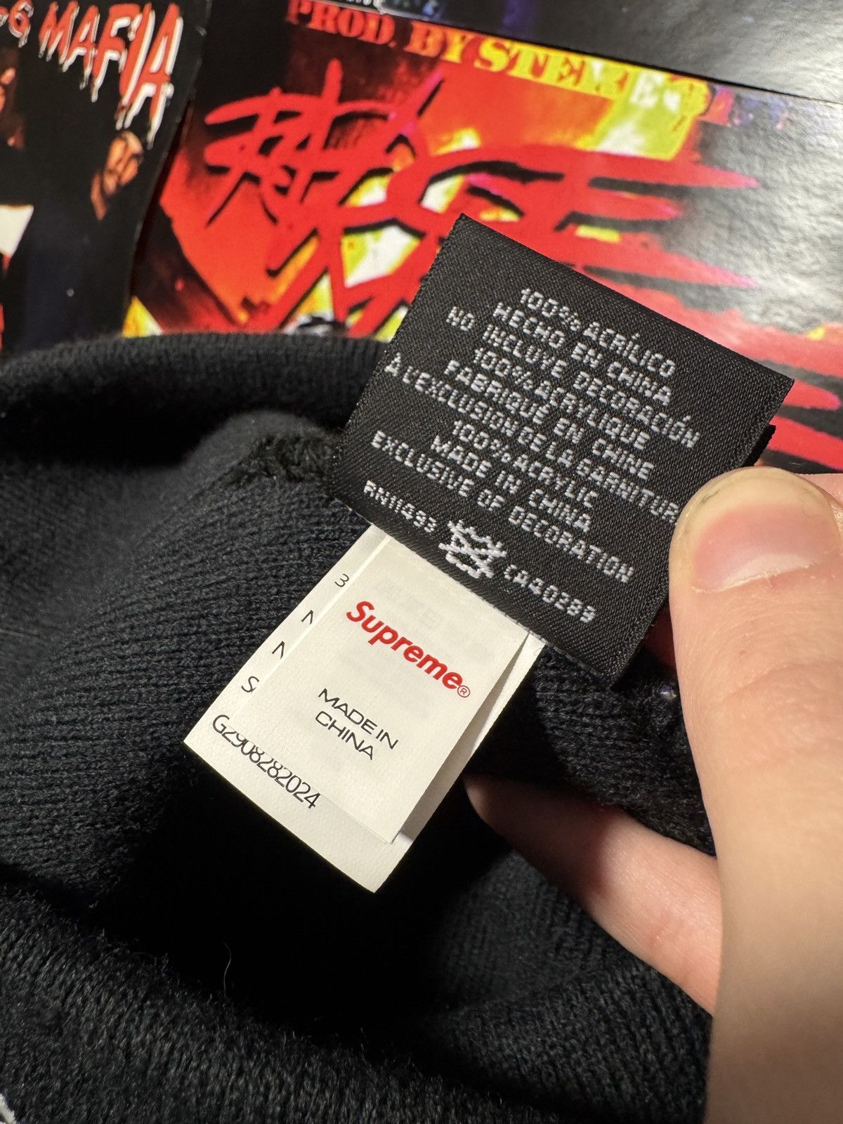 Supreme Supreme New Era Accent Beanie Size ONE SIZE - 5 Thumbnail