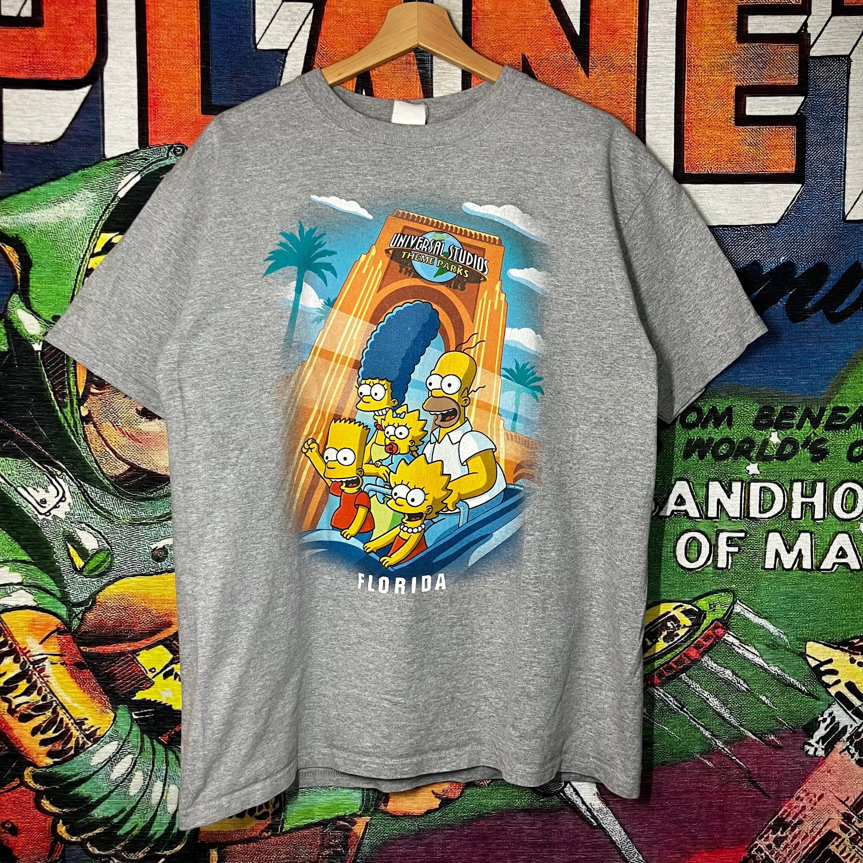 The Simpsons × Vintage 2010 Universal Studios Theme Parks Simpsons Tee Size L Size US L / EU 52-54 / 3 - 1 Thumbnail