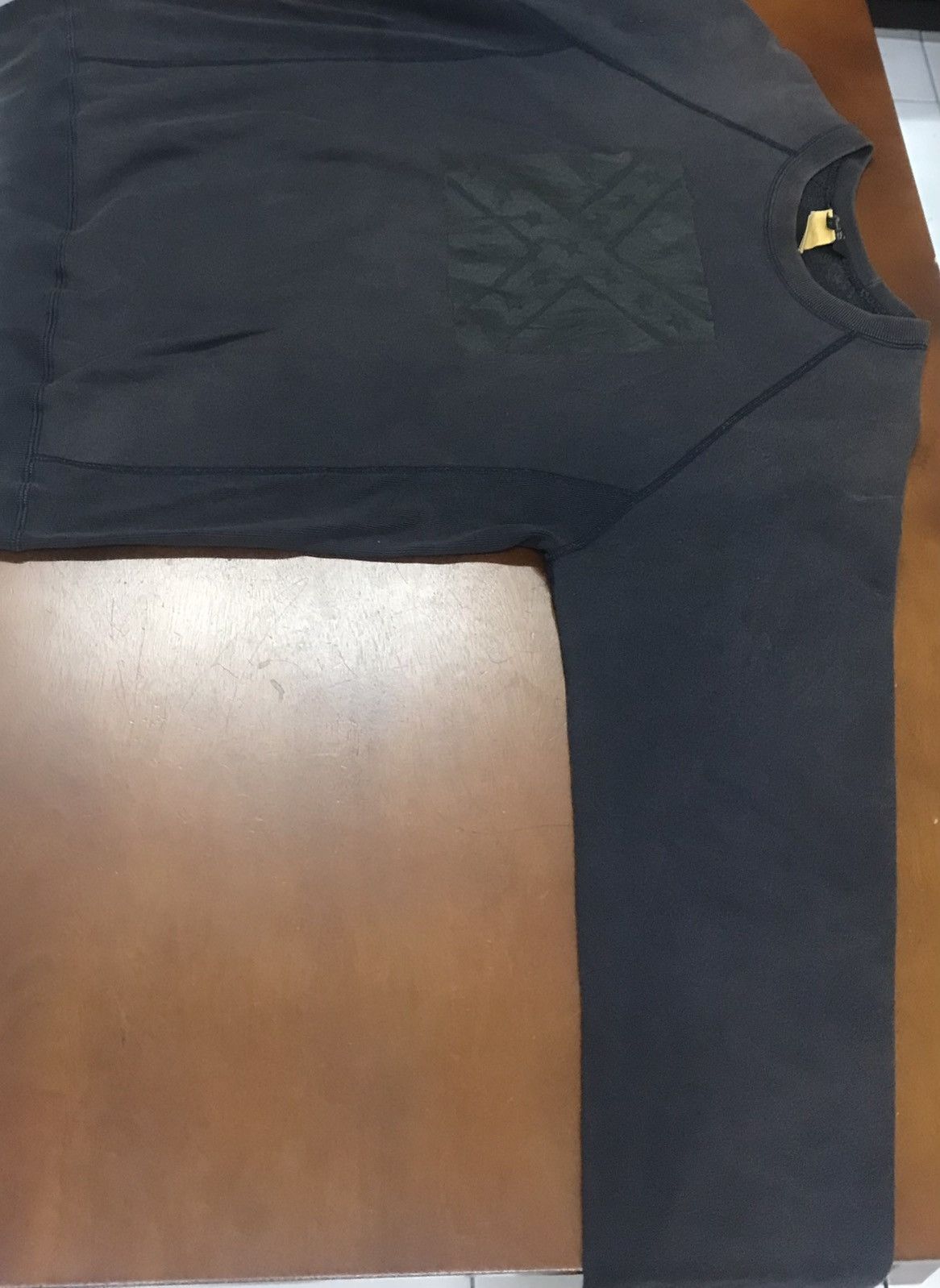 A.P.C. Faded Black Apc French Made Reverse Weave Crewneck Size US M / EU 48-50 / 2 - 14 Thumbnail
