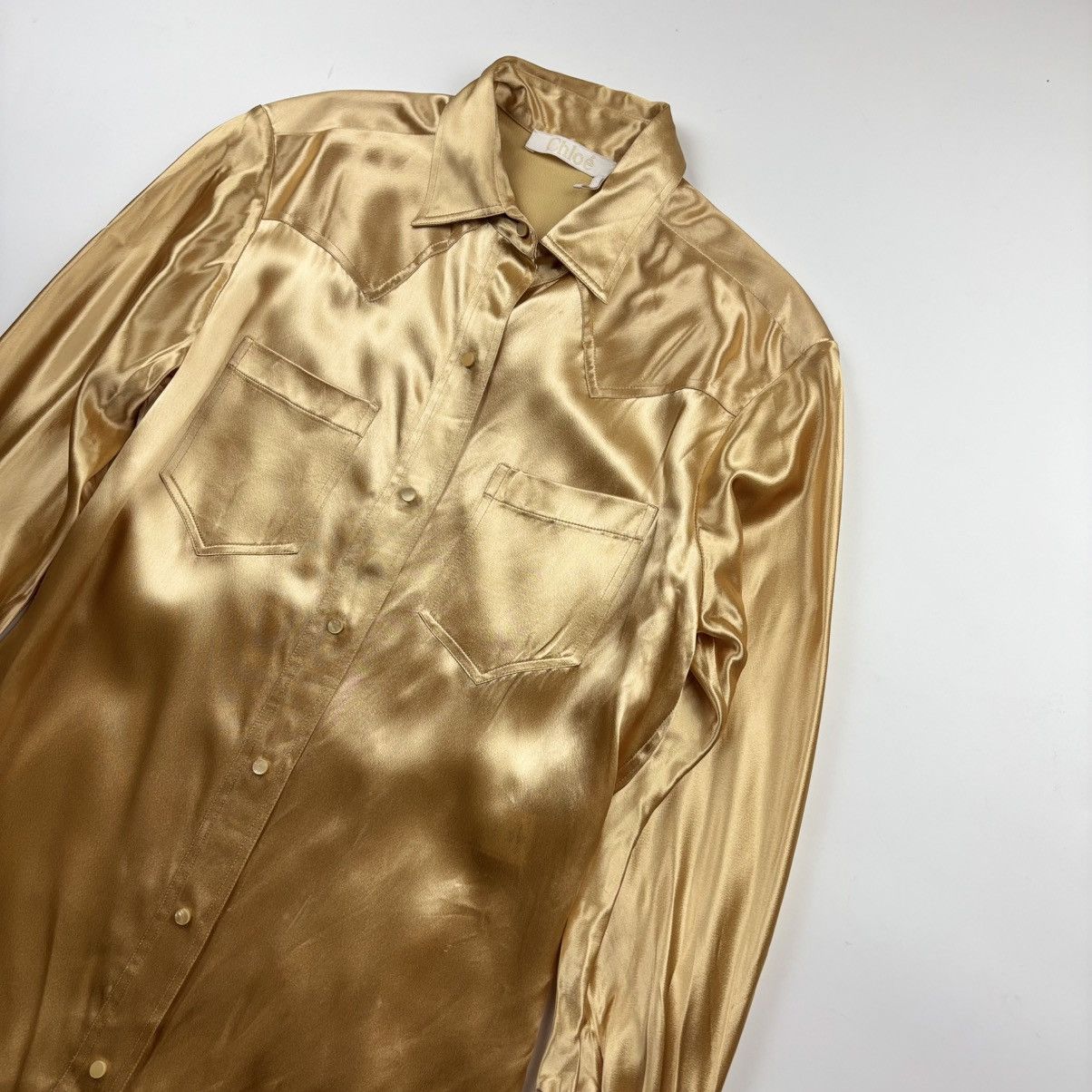 Chloe Chloé September Sun Western Shirt Size XS / US 0-2 / IT 36-38 - 2 Thumbnail