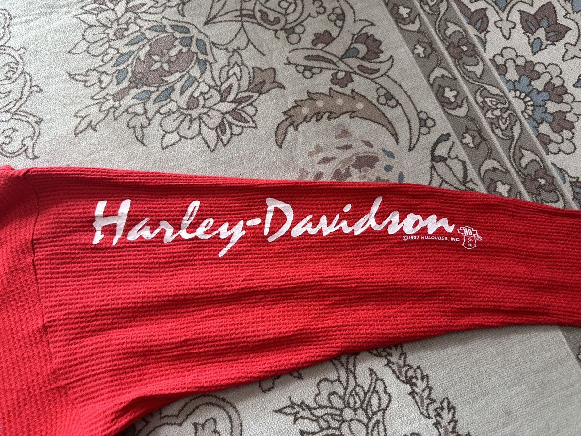 Harley Davidson × Vintage VINTAGE HENLEY HARLEY DAVIDSON Size US S / EU 44-46 / 1 - 3 Thumbnail