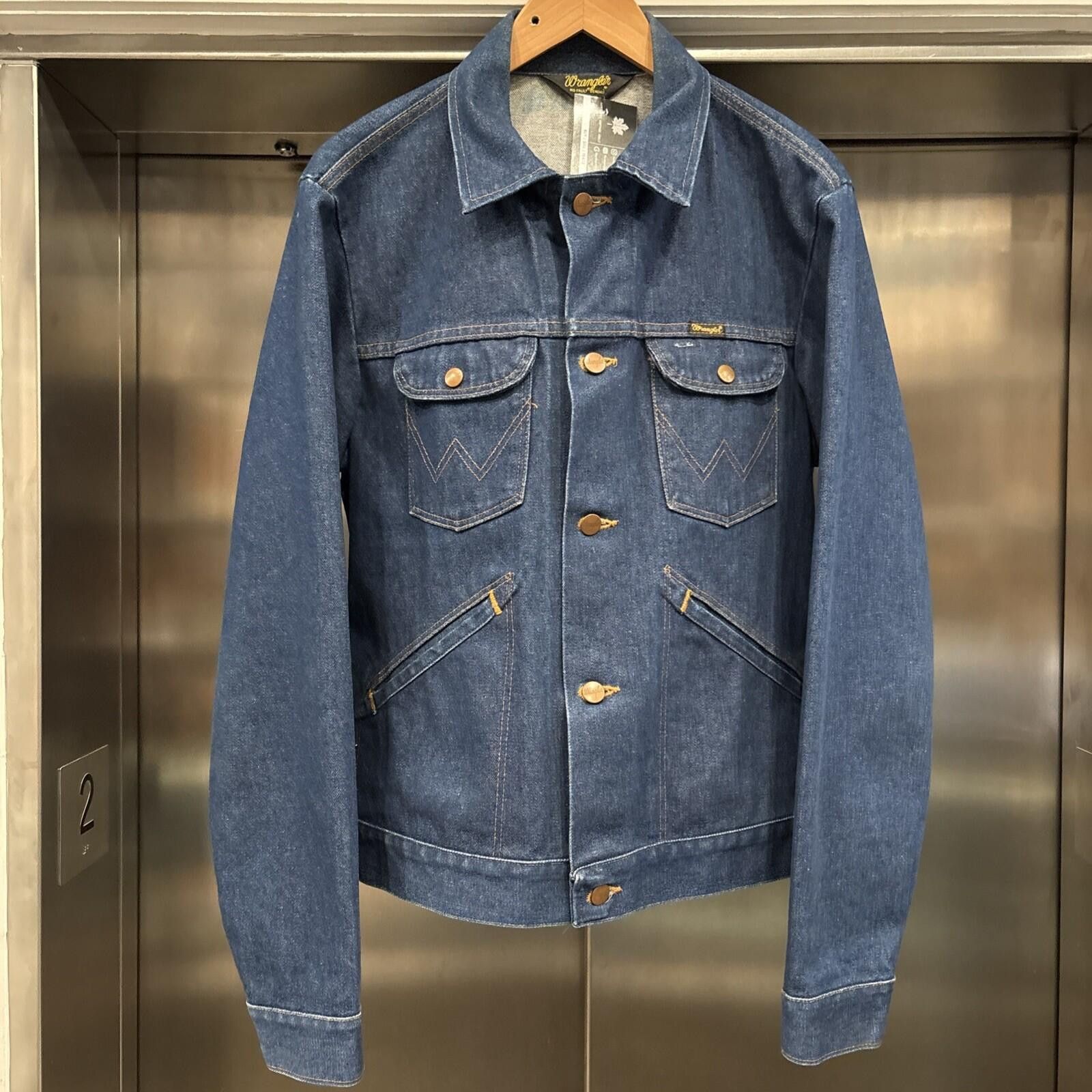 Wrangler Vintage 80’s Wrangler No Fault Denim Denim Jean Jacket Size US L / EU 52-54 / 3 - 1 Thumbnail