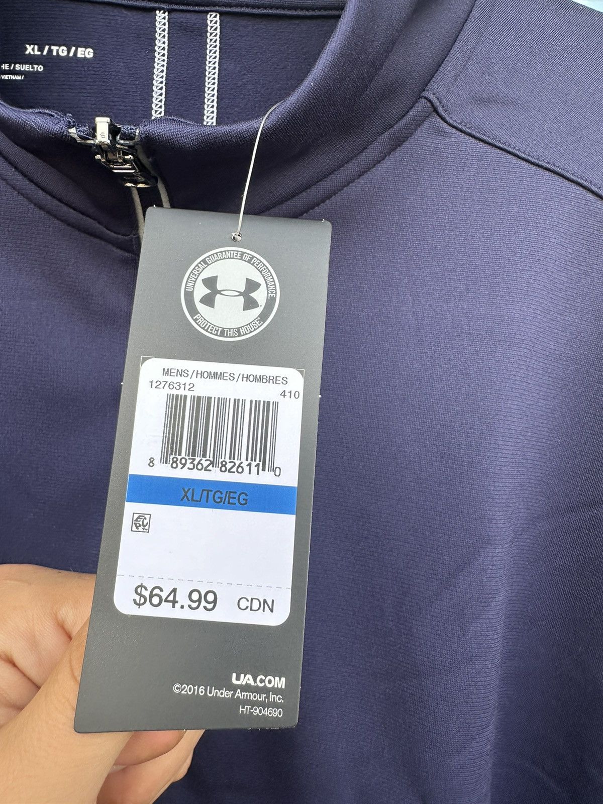 Under Armour New Under Armour 1/4 Zip pullover sweatshirt logo reflective Size US XL / EU 56 / 4 - 7 Thumbnail