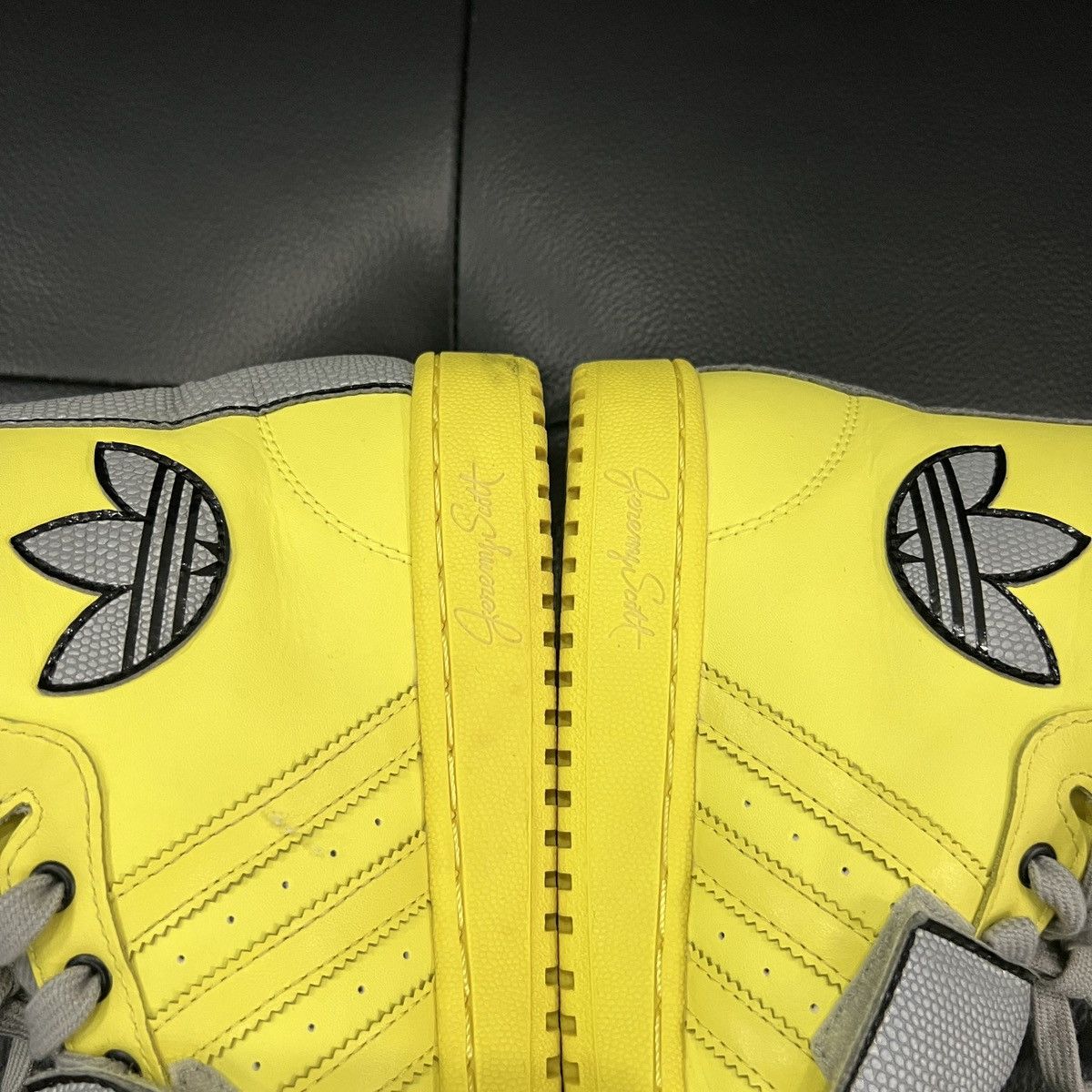 Jeremy Scott Adidas by Jeremy Scott 3M Reflective Logo Strap Sneakers Size US 6 / IT 36 - 13 Thumbnail