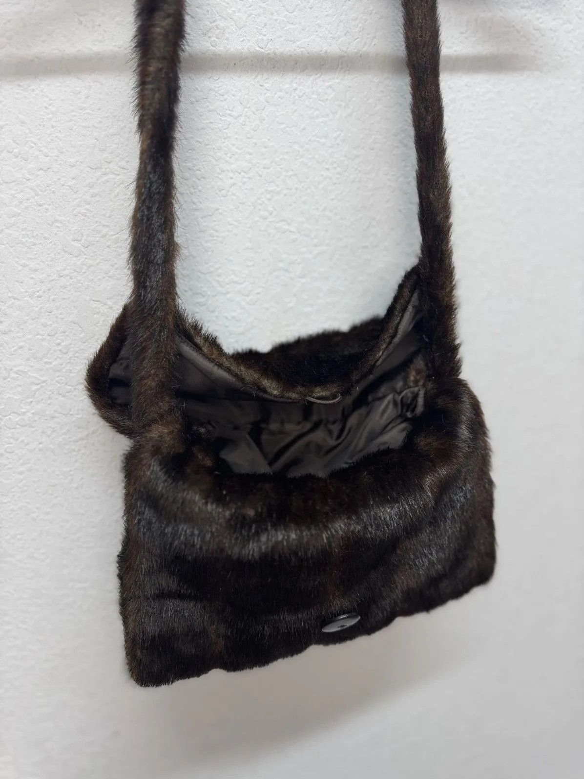 If Six Was Nine Vintage Hysteric Glamour Style Fur Rabbit Opium Bag Gothic Size ONE SIZE - 9 Thumbnail
