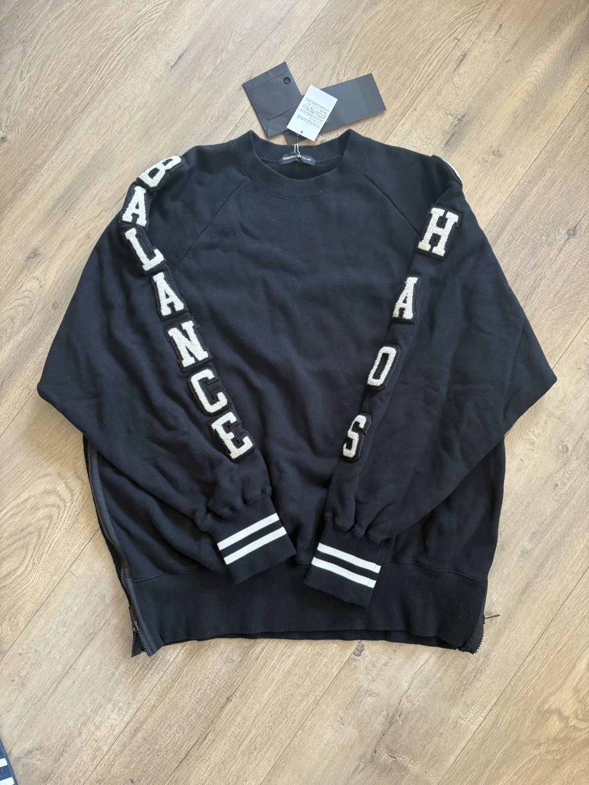 Undercover Chaos / Balance Varsity Sweater Size US L / EU 52-54 / 3 - 1 Thumbnail