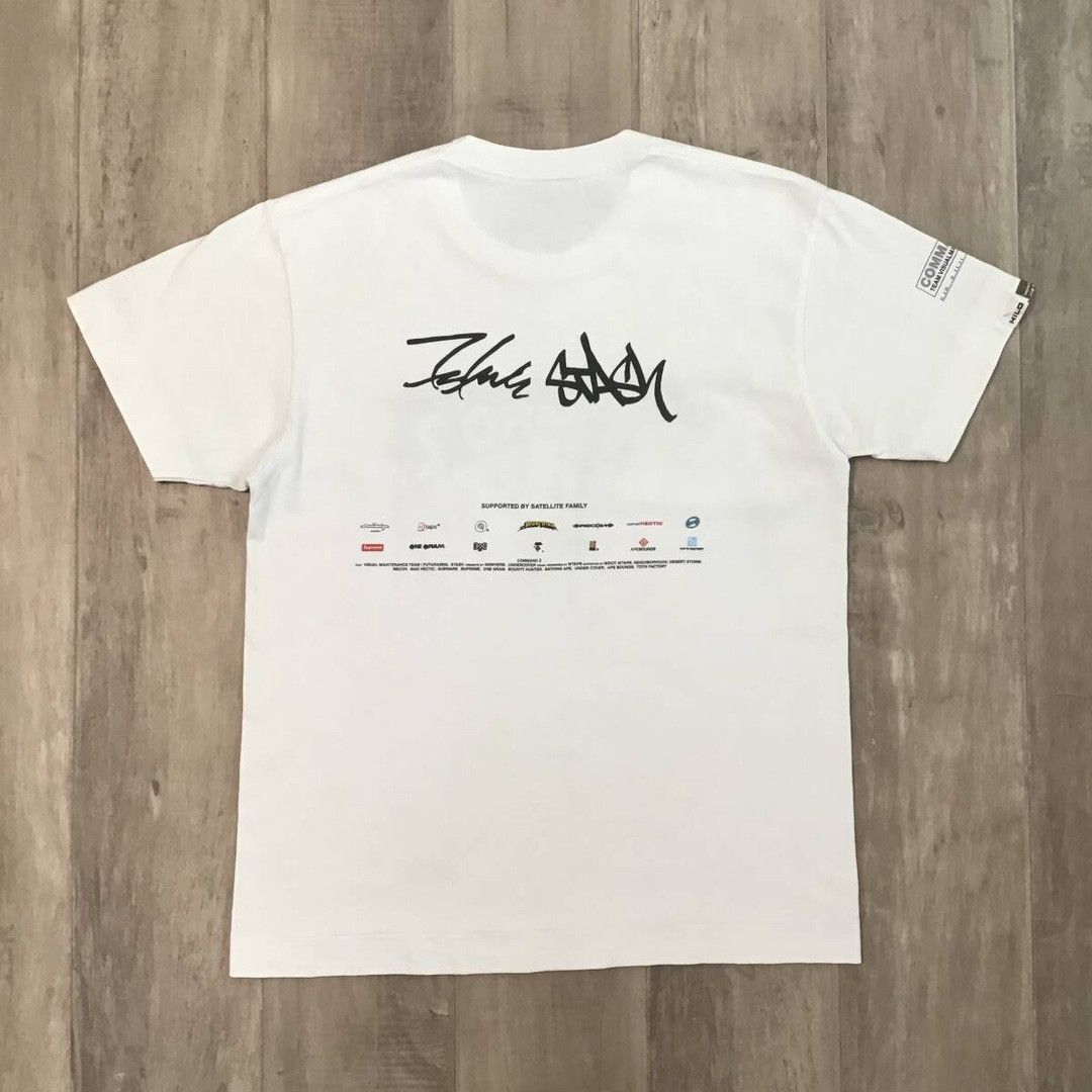 Bape × Futura × Nigo 2000 BAPE command z T-shirt a bathing ape futura stash NIGO Size US M / EU 48-50 / 2 - 2 Thumbnail