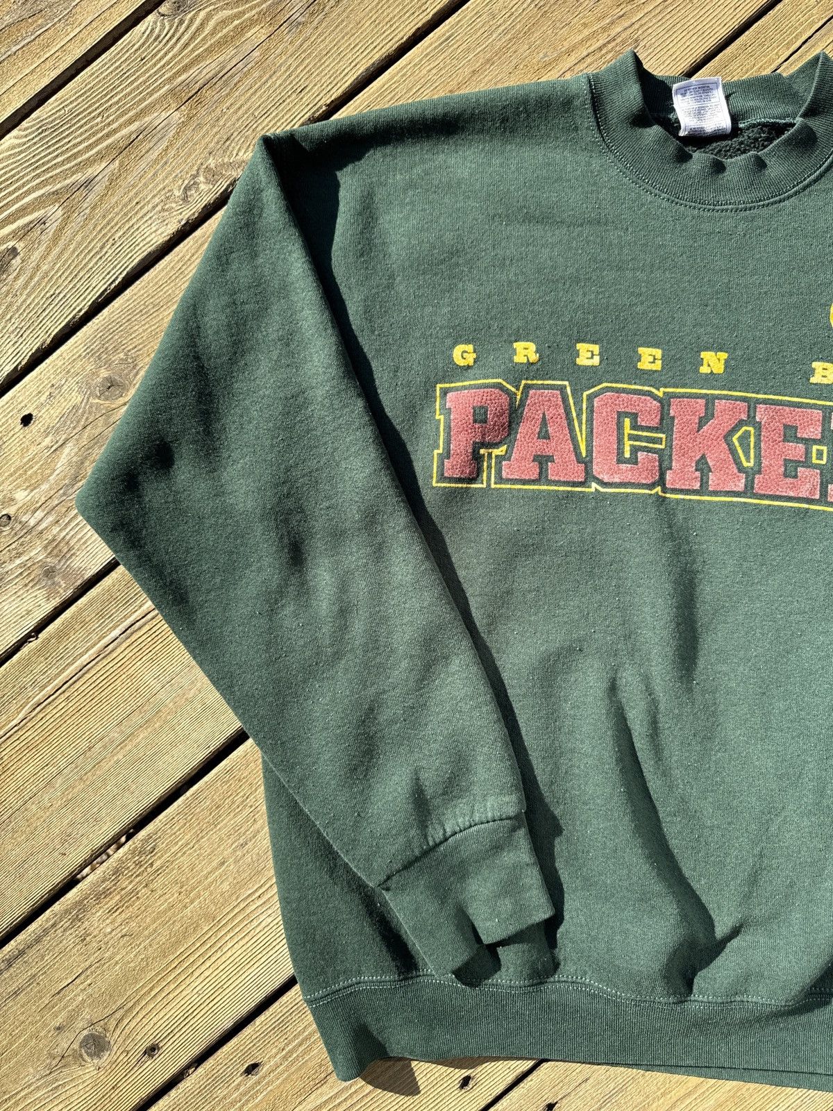 Vintage Vintage 90s Green Bay Packers Crewneck Sweatshirt Size XL Size US XL / EU 56 / 4 - 2 Thumbnail
