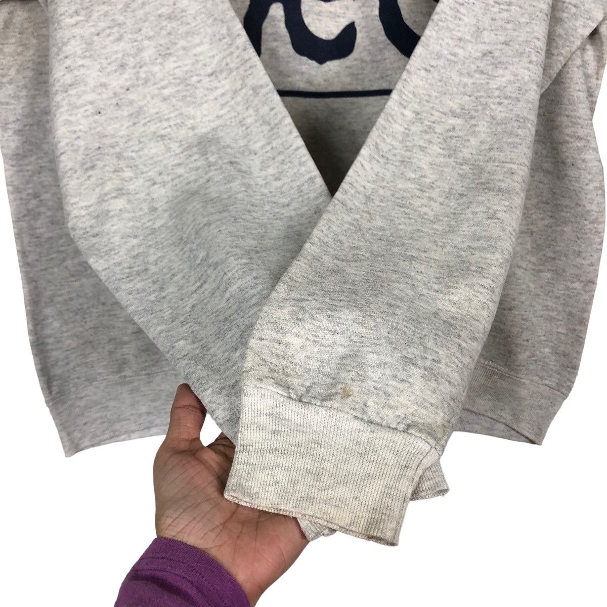 Vintage 🔥Vintage Sweatshirt Lee Pull Over Big Logo Spell Out Size US XL / EU 56 / 4 - 11 Thumbnail