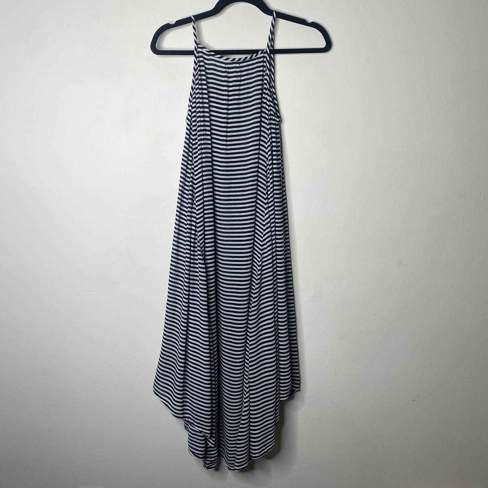 Other Mudpie Navy & White Thin Striped Sleeveless Tank Dress S Size S / US 4 / IT 40 - 4 Thumbnail