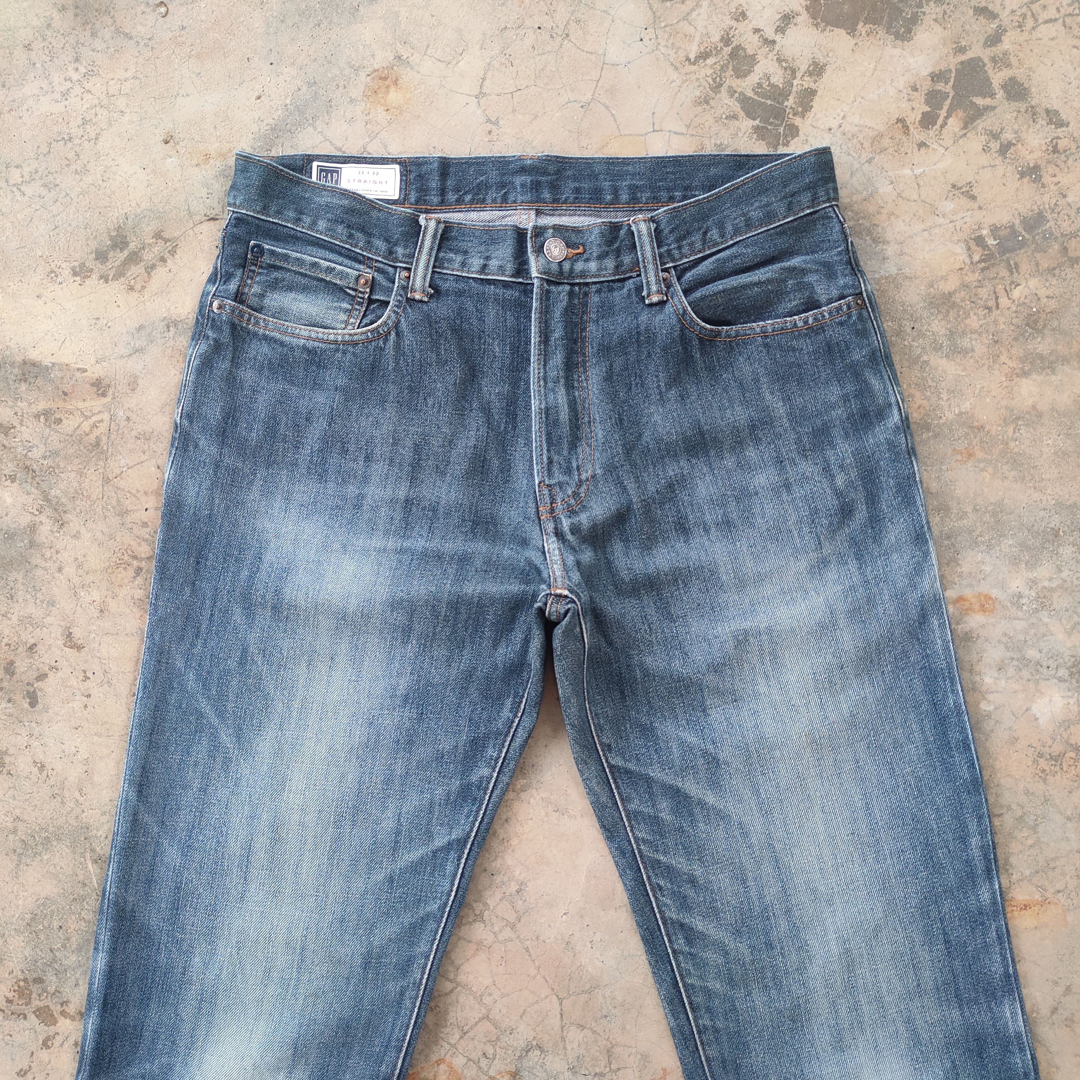 Japanese Brand W34 VINTAGE JAPANESE FADED DISTRESSED RIPPED JEAN PANTS Size US 34 / EU 50 - 3 Thumbnail