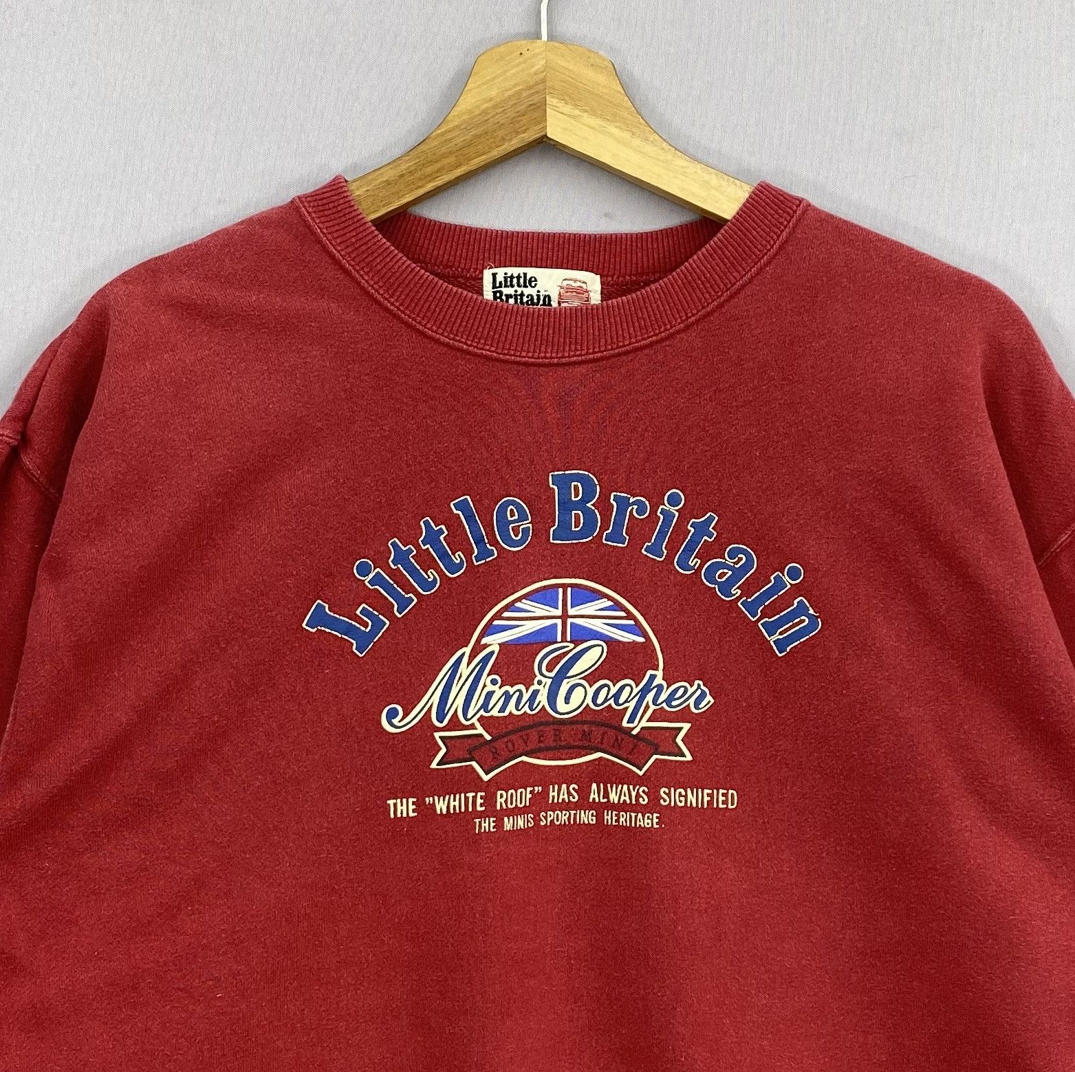 Vintage Vintage Mini Cooper Sweater Little Britain Sweatshirt Size US L / EU 52-54 / 3 - 2 Thumbnail