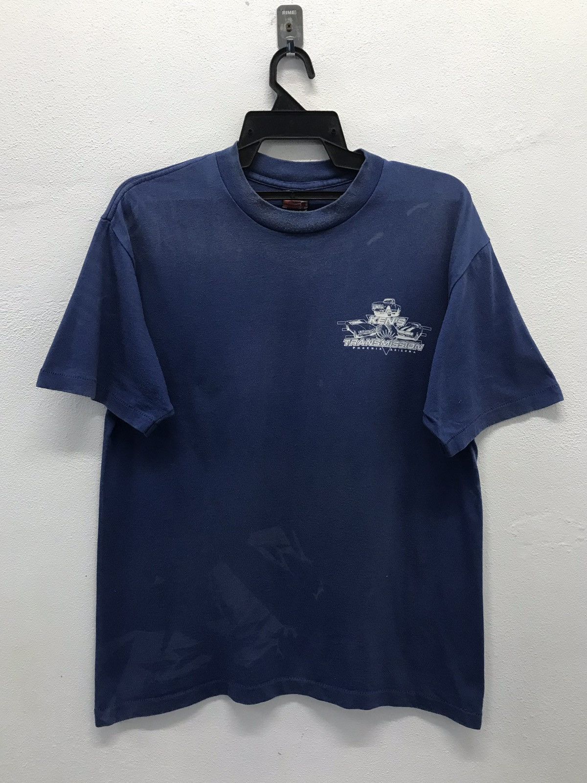 Stussy × Vintage Vintage Stussy Ken’s Transmission Made In Usa Shirt Size US L / EU 52-54 / 3 - 2 Thumbnail