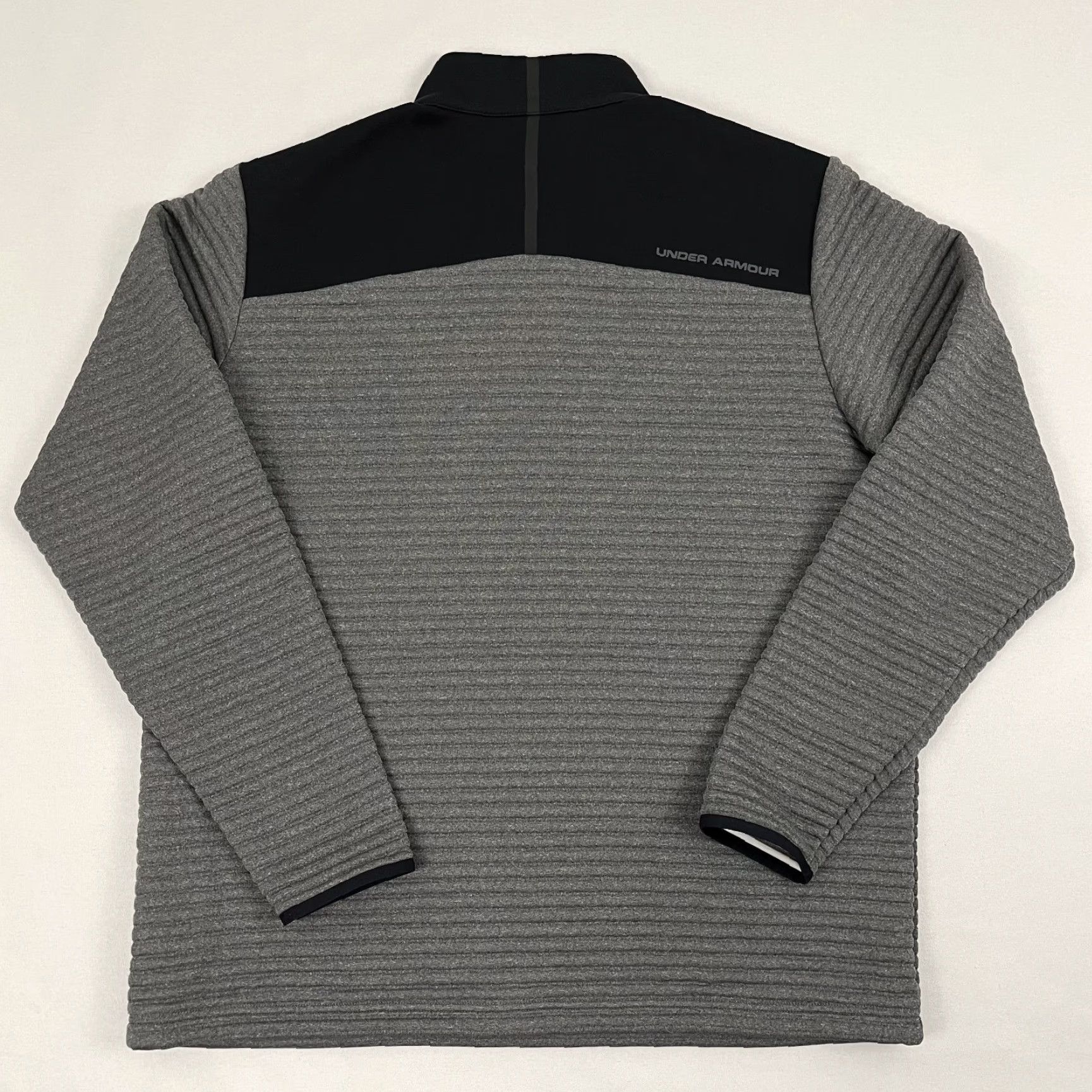Under Armour Under Armour Pullover Jacket Mens XL Gray Quarter Zip ColdGear Performance Sports Outdoor Activewear Size US XL / EU 56 / 4 - 7 Thumbnail