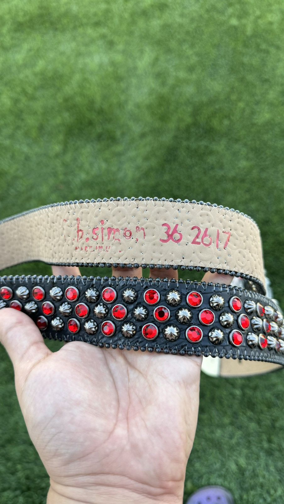 B.B. Simon BB Simon Belt BB Belt Size 36 - 4 Thumbnail