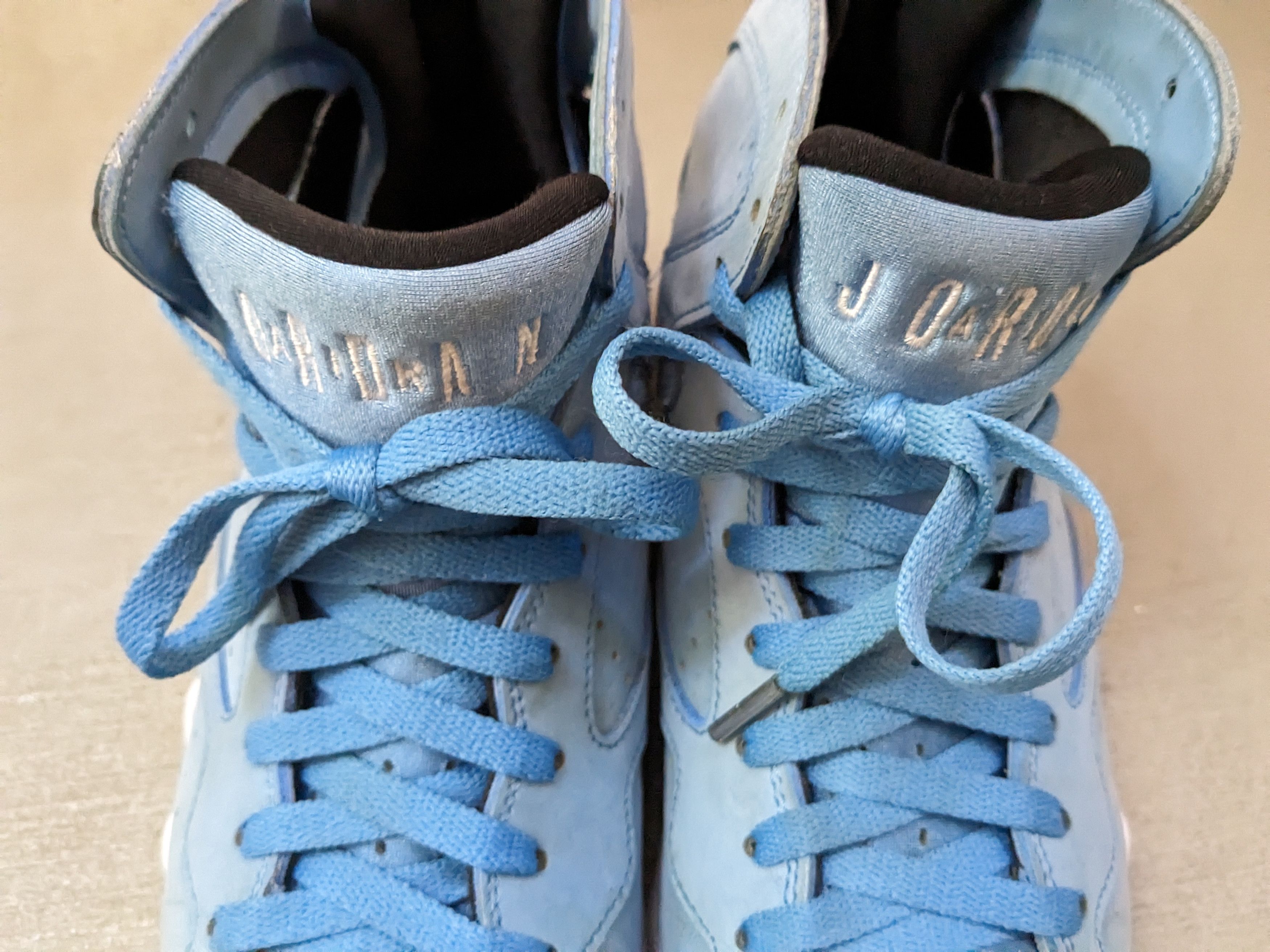 Jordan Brand Nike Air Jordan 7 Pantone Size 9 Blue White 304775-400 Size US 9 / EU 42 - 4 Thumbnail