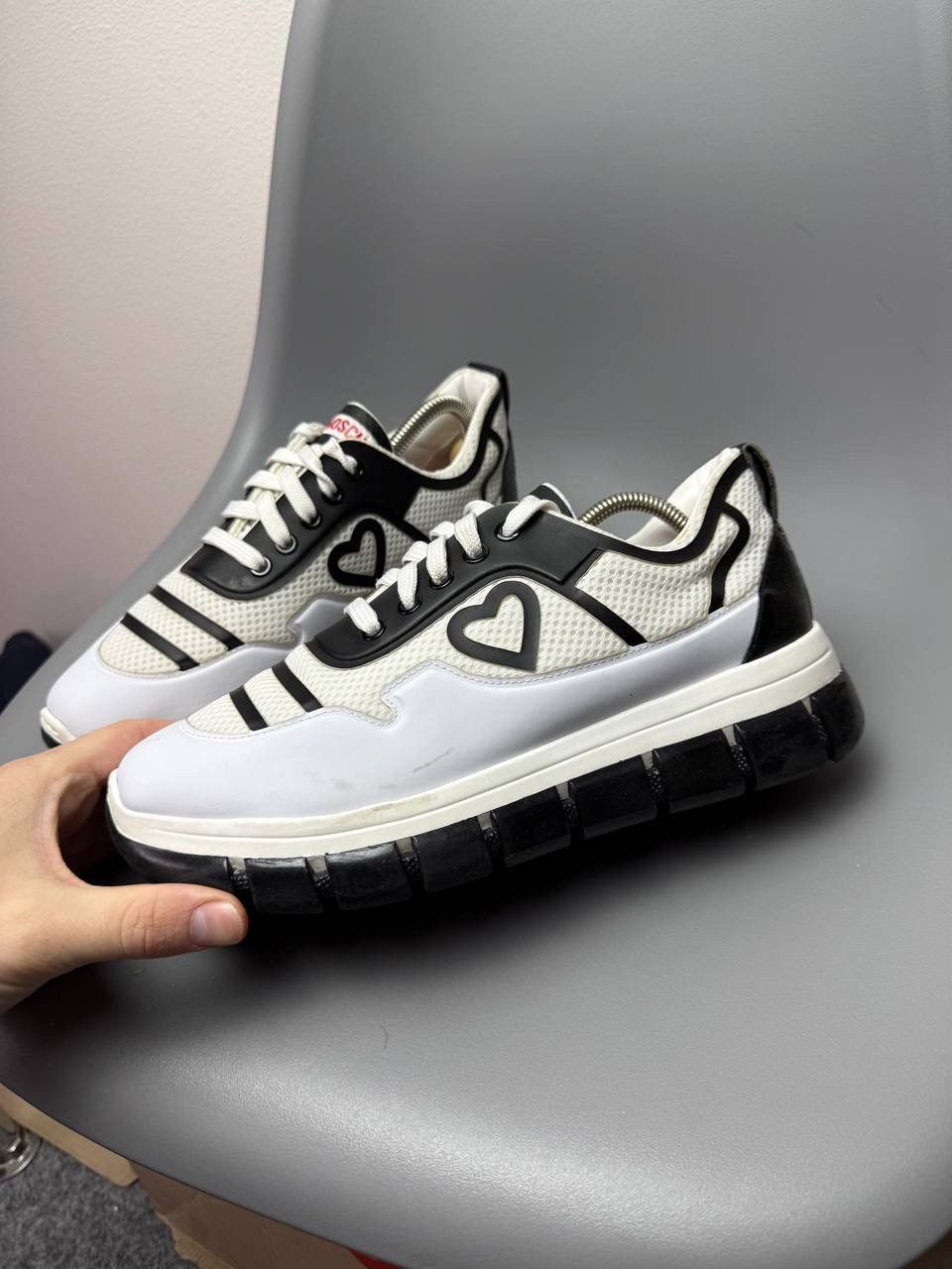 Love Moschino Vintage love Moschino sneakers Size US 8 / IT 38 - 4 Thumbnail