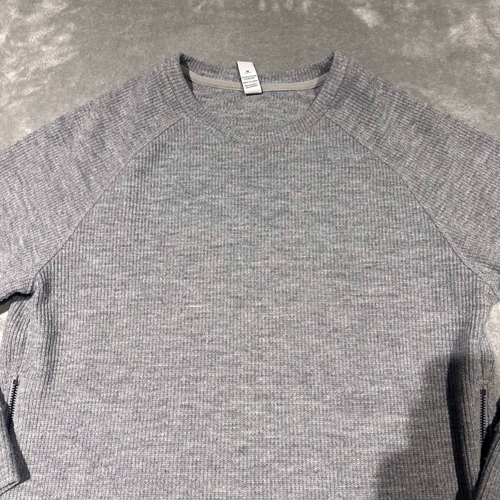 Varley Varley Sweater Womens Medium Manning Sweat Zippers Ribbed Casual Comfort Relaxed Size M / US 6-8 / IT 42-44 - 2 Thumbnail