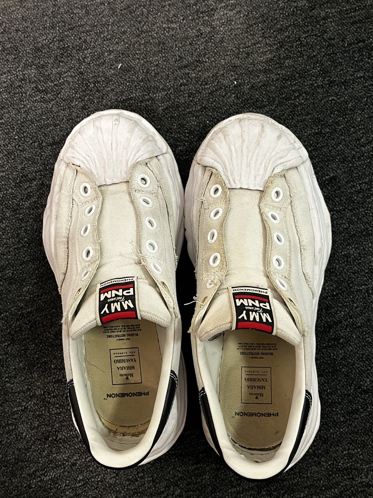 Maison MIHARA YASUHIRO Maison Mihara Yasuhiro x Phenomenon Blakey Low Sneakers Size US 9 / EU 42 - 2 Thumbnail