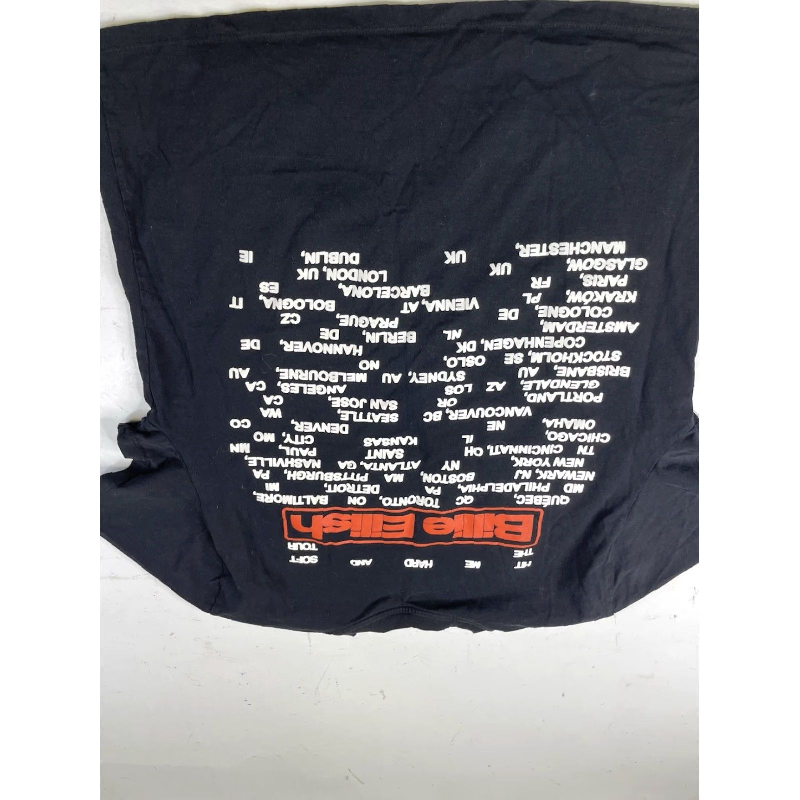 Vintage Billie Eilish T-Shirt XL Black Hit Me Hard And Soft Tour Concert Official Unbranded Unisex Adults VINTAGE? Size XL / US 12-14 / IT 48-50 - 6 Thumbnail