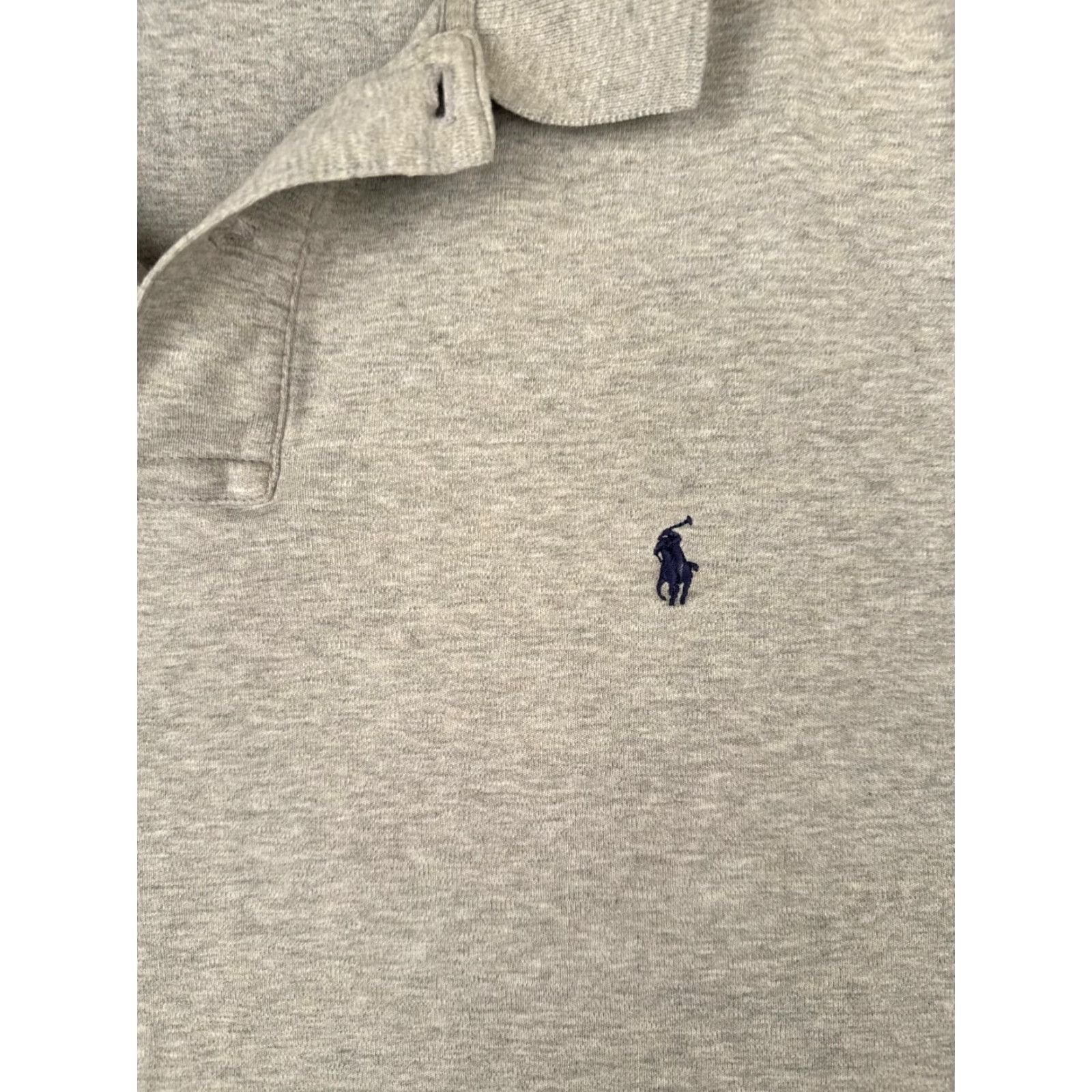 Ralph Lauren VINTAGE Ralph Lauren Polo Shirt Men XL Gray 100% Cotton Golf Polo Shirt Read Size US XL / EU 56 / 4 - 6 Thumbnail