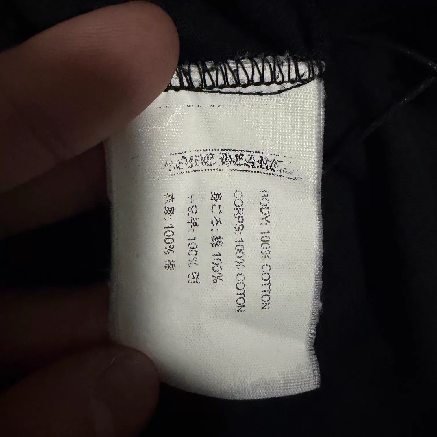 Chrome Hearts Chrome Hearts Flame Sanskrit Short Sleeve Tee L Size US L / EU 52-54 / 3 - 4 Thumbnail