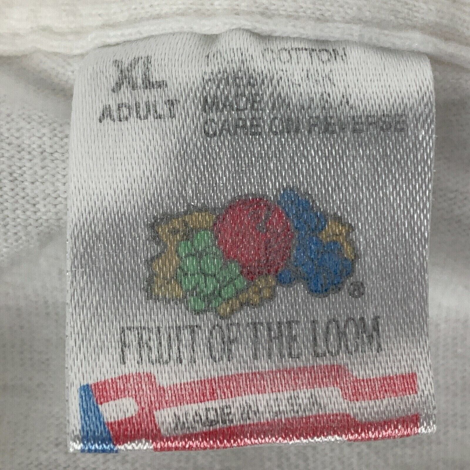 Fruit Of The Loom Vintage Mesquite Hot Air Balloon Festival T Shirt White XL Size US XL / EU 56 / 4 - 7 Thumbnail