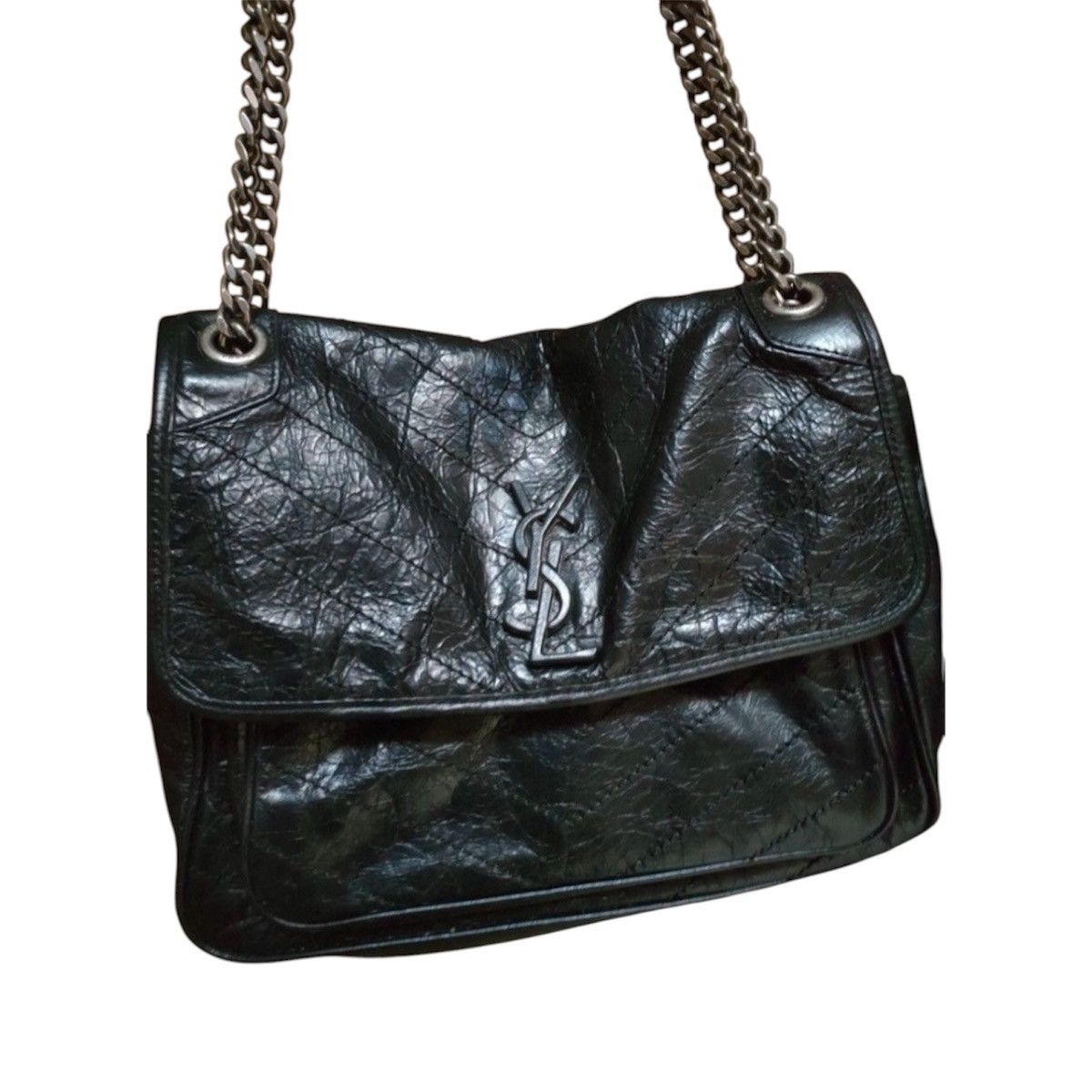 Saint Laurent Paris Saint Laurent Niki Black Medium Bag Size ONE SIZE - 1 Thumbnail