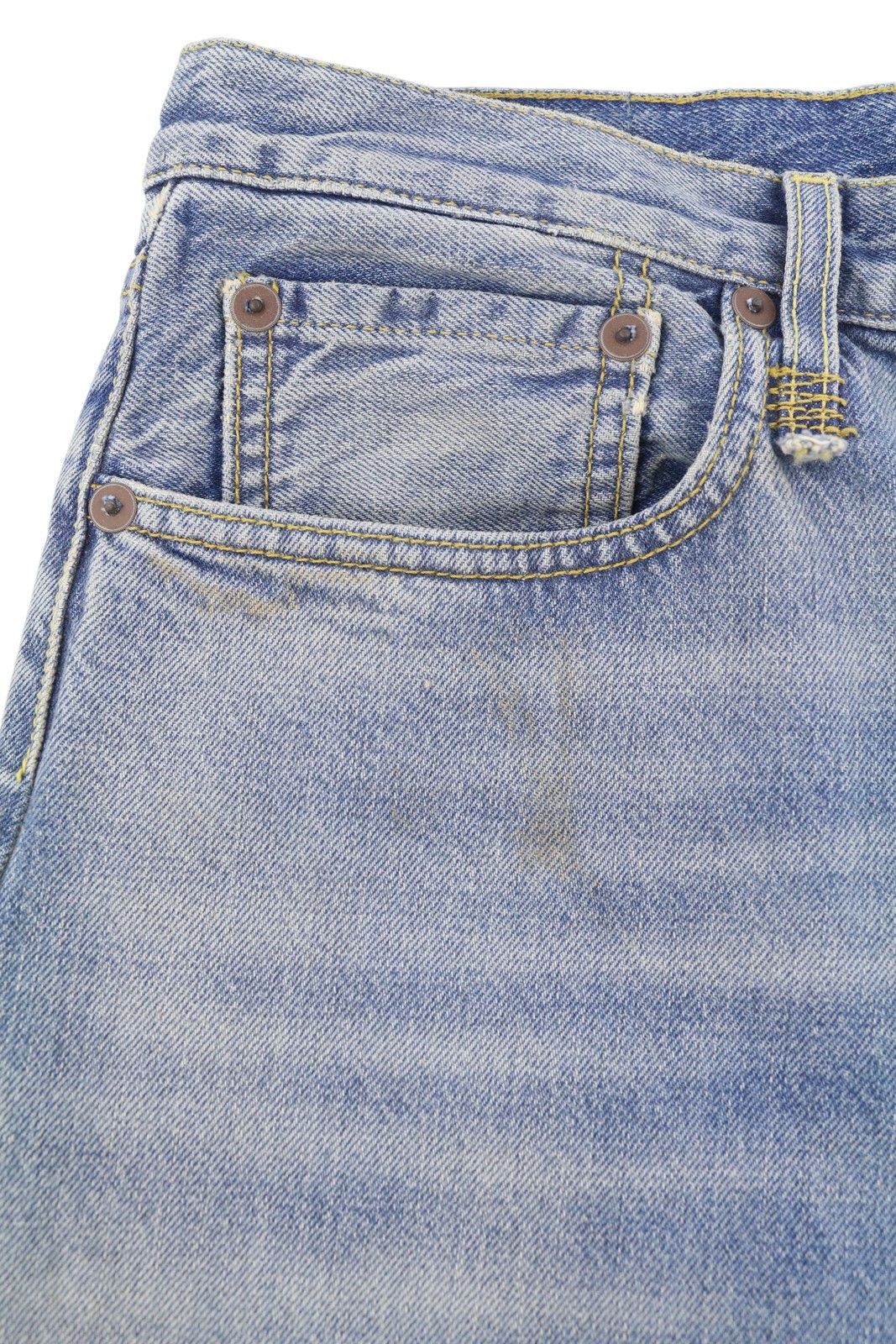 R13 D'ARCY LOOSE 33 Veiled Blue Whiskers Faded Zip SS25 86835 Size US 33 - 11 Thumbnail