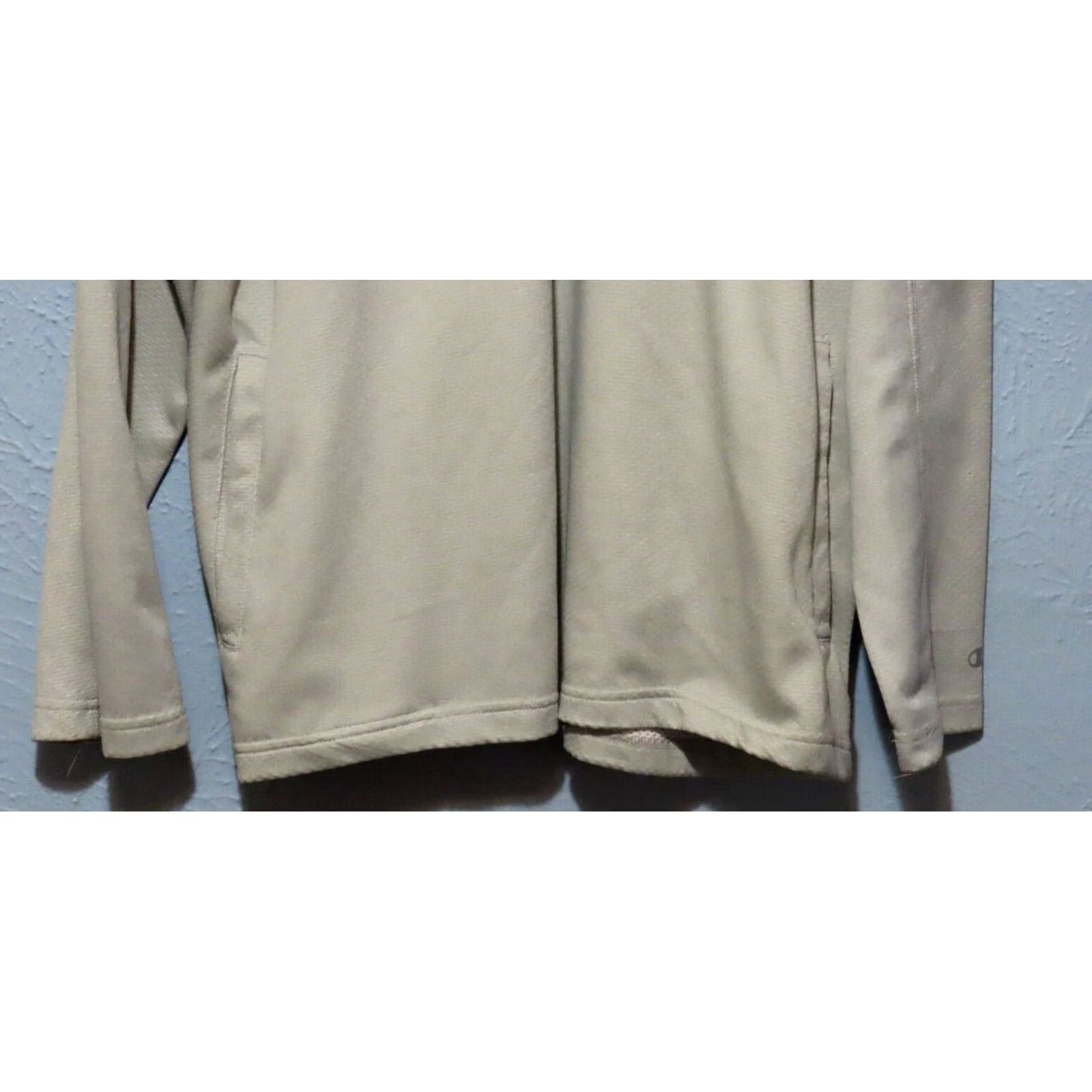 Champion Champion Clemson Men's XL Microfiber 1/4 Zip Gray Pullover Windbreaker Shirt Size US XL / EU 56 / 4 - 2 Thumbnail